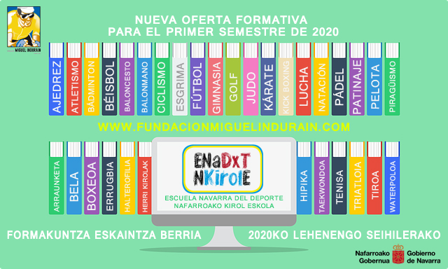 Nueva oferta formativa para el primer semestre de 2020