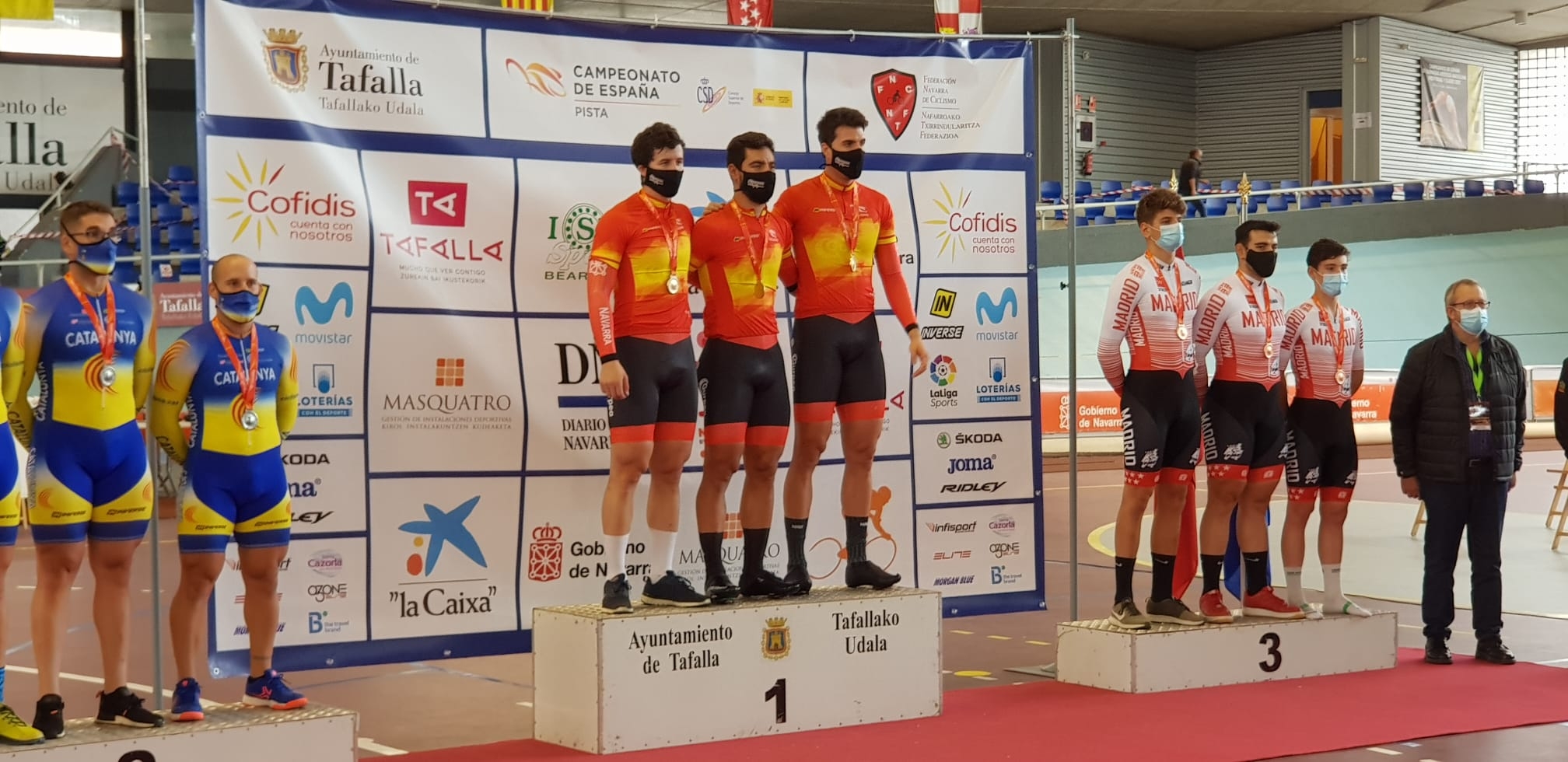 Fruto en forma de &eacute;xitos para el trabajo del ciclismo en pista navarro