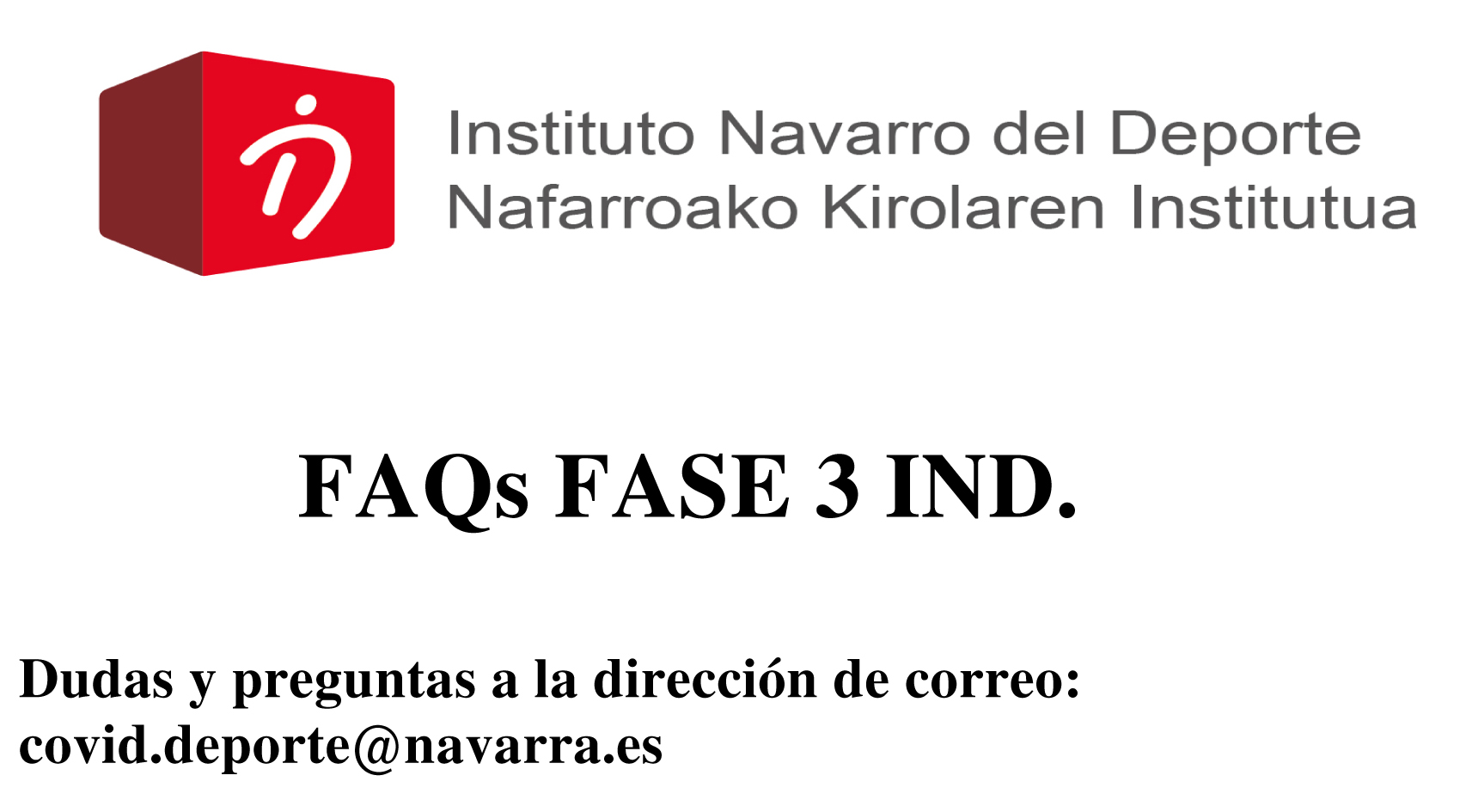 FAQs sobre Fase 3 del IND