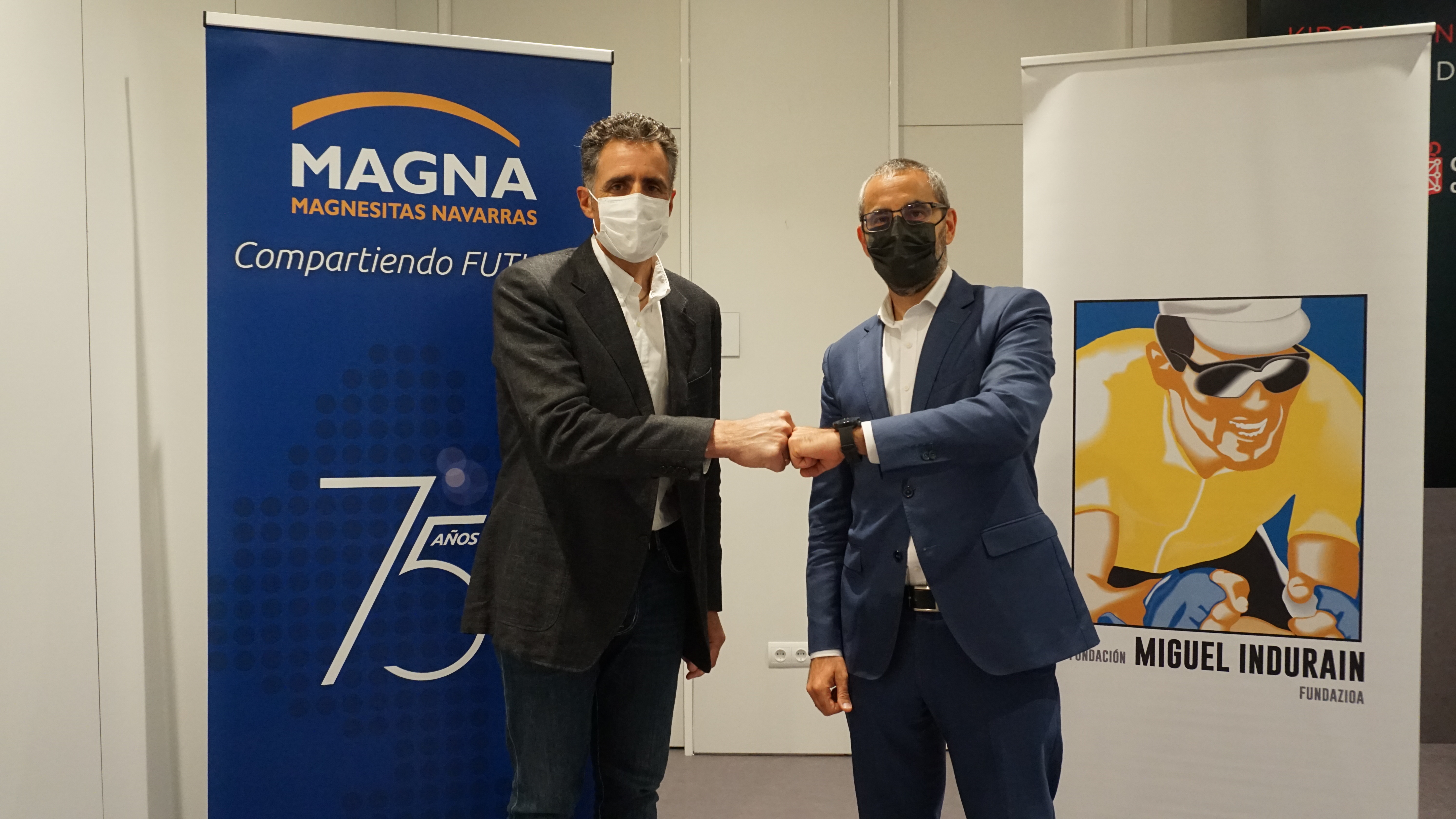 Magnesitas Navarras, nuevo patrocinador de la Fundaci&oacute;n Miguel Indur&aacute;in Fundazioa