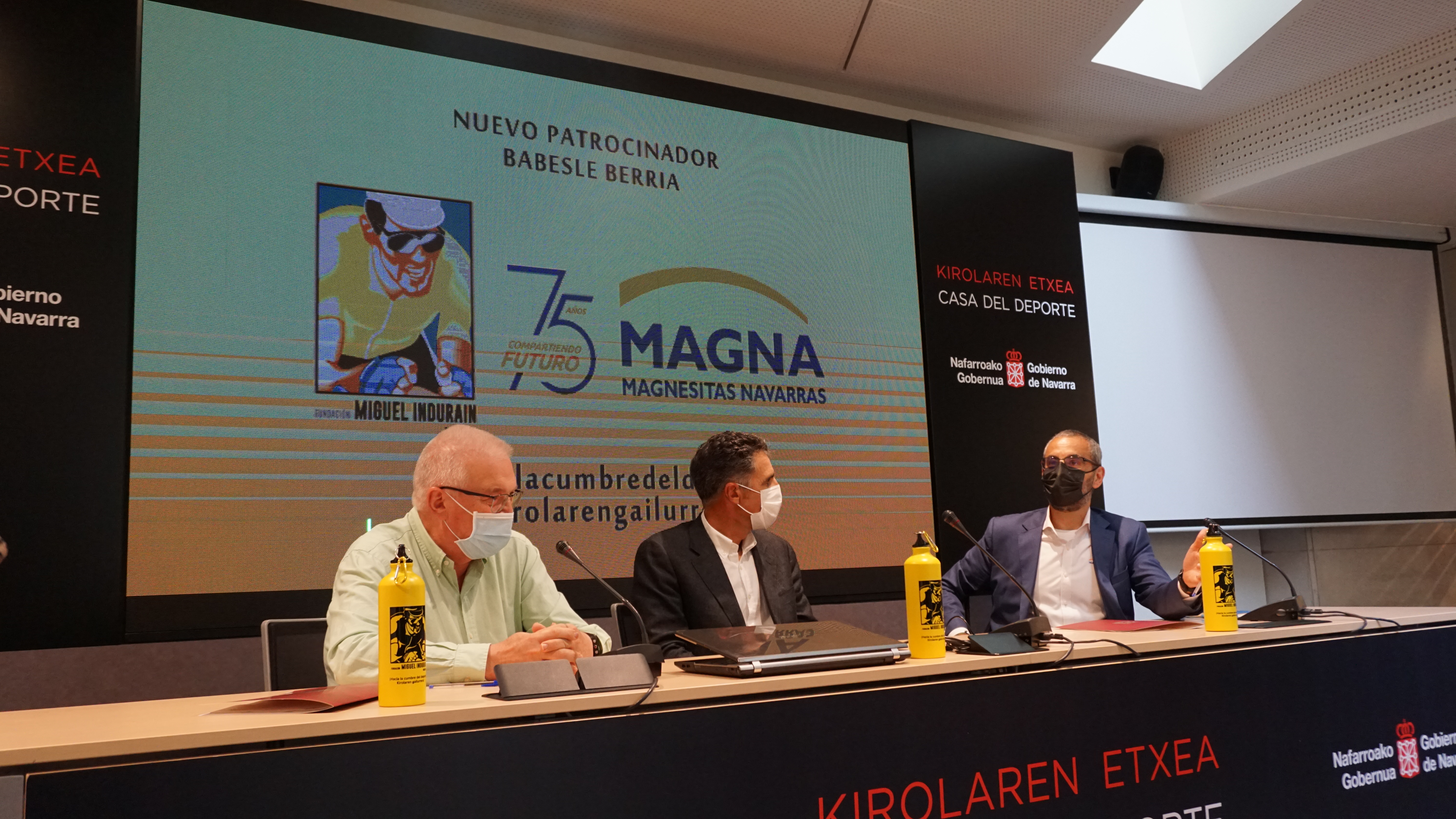 Magnesitas Navarras, nuevo patrocinador de la Fundaci&oacute;n Miguel Indur&aacute;in Fundazioa