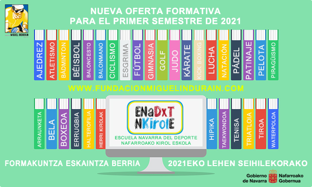 Nueva oferta formativa para el primer semestre de 2021