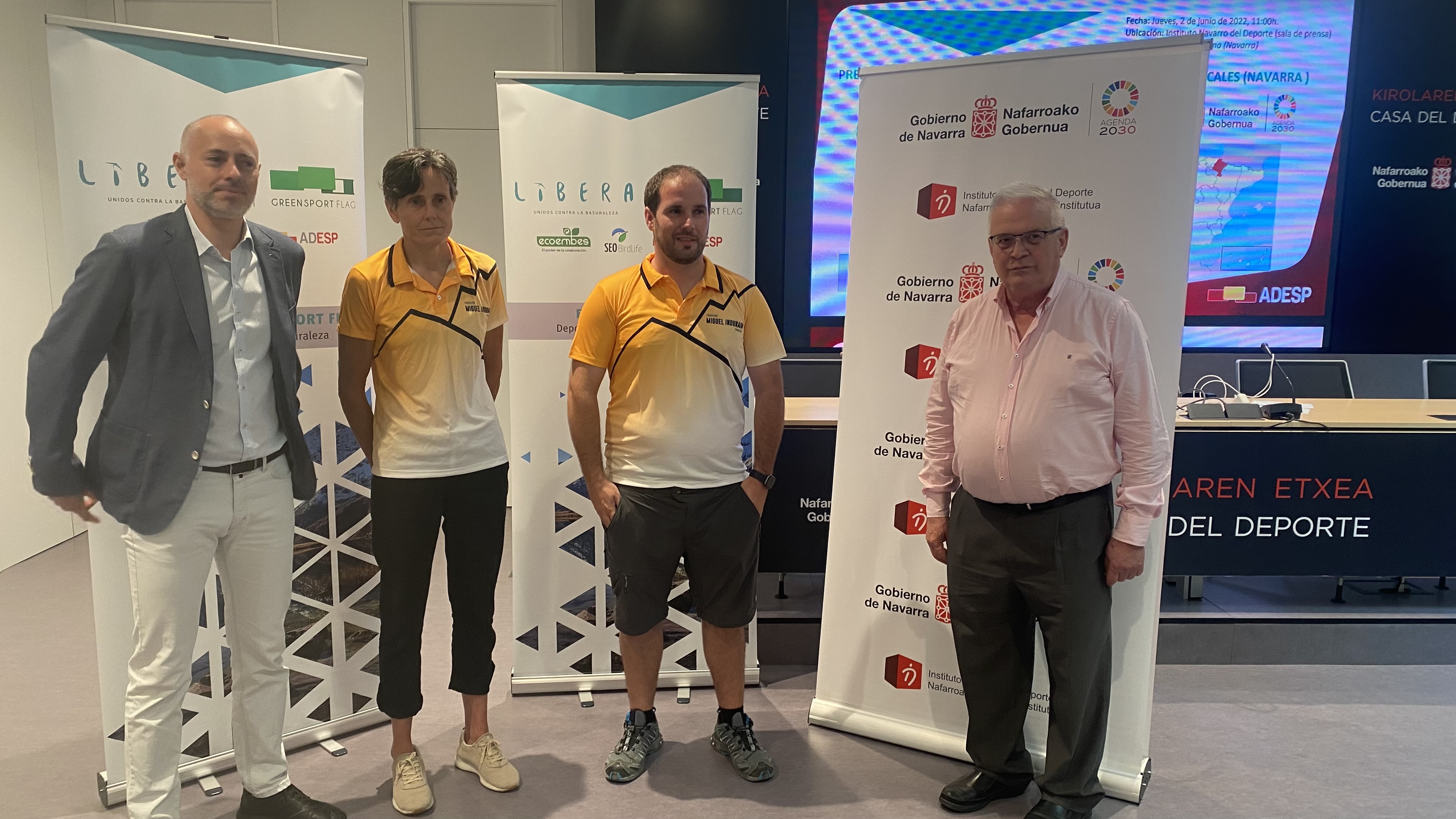 El Instituto Navarro del Deporte colabora en el proyecto &lsquo;Green Sport Flag&rsquo; de concienciaci&oacute;n medioambiental a trav&eacute;s del deporte