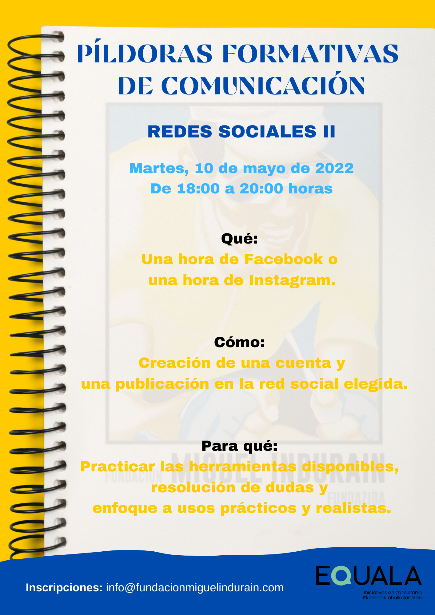 &Uacute;ltimas "P&iacute;ldoras Formativas de Comunicaci&oacute;n"