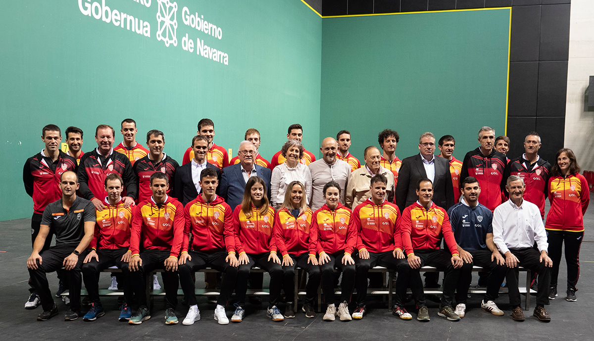 La pelota del futuro con marca navarra