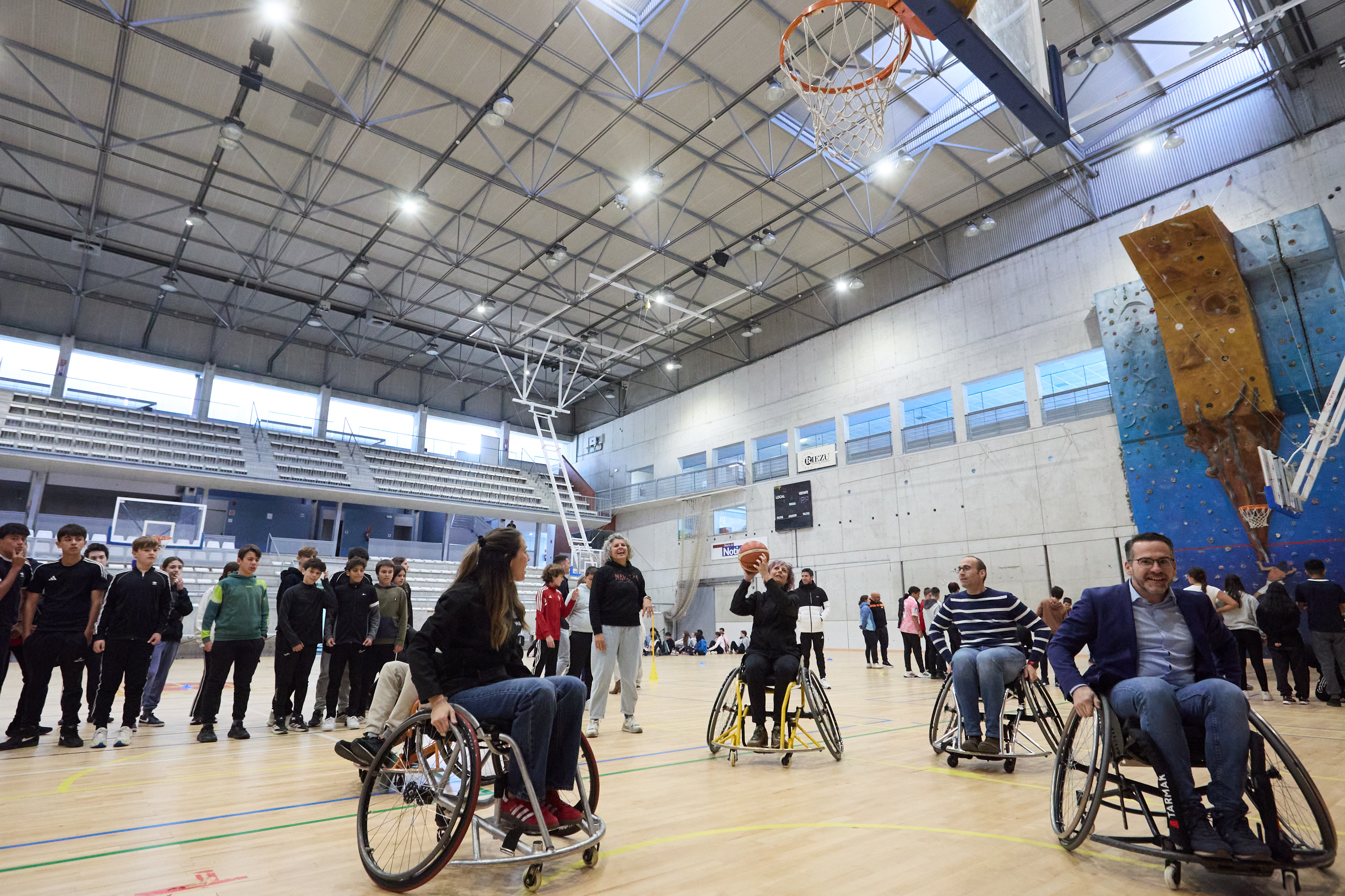 &ldquo;Juego inclusivo &ndash; Jolas inklusiboa&rdquo;. Estella-Lizarra celebra el deporte como herramienta de igualdad