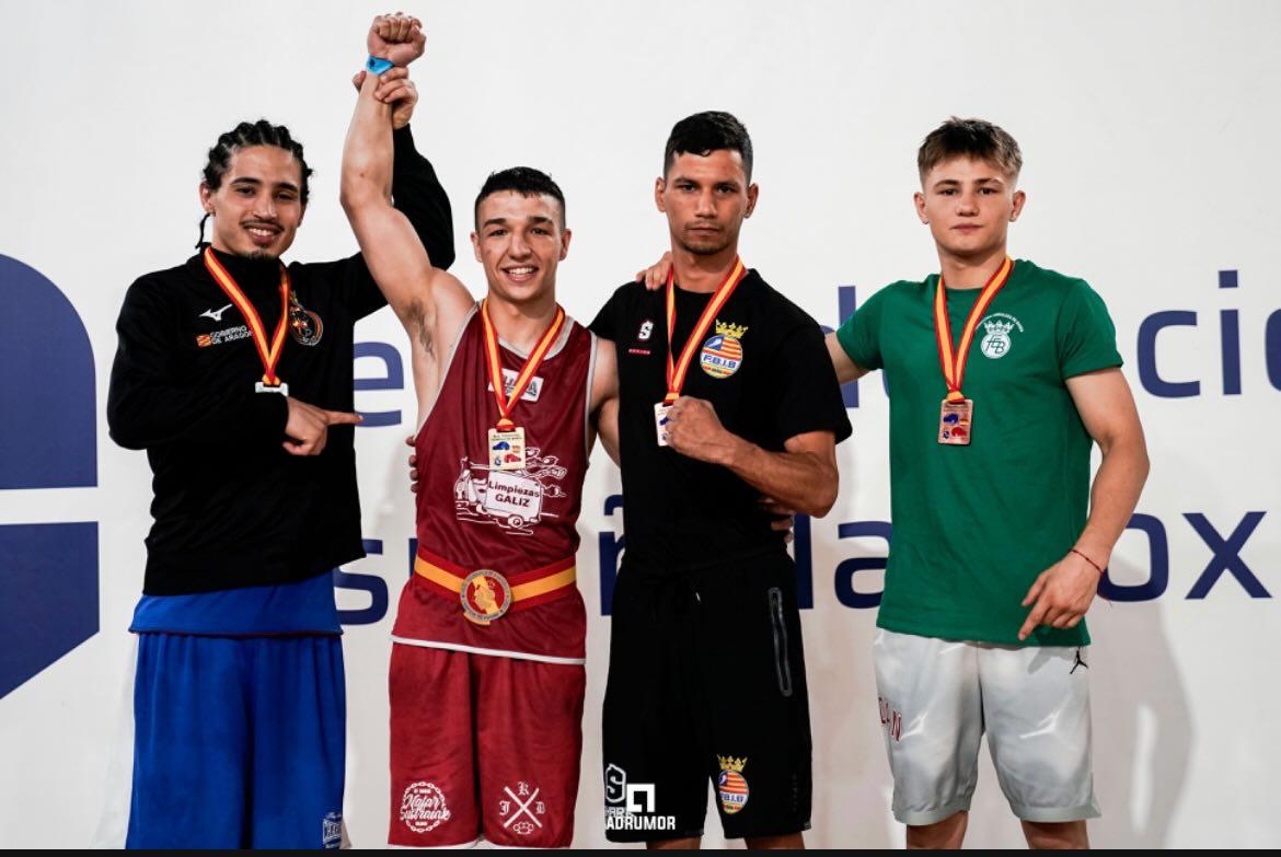 Ra&uacute;l Escudero, campe&oacute;n de Espa&ntilde;a de boxeo