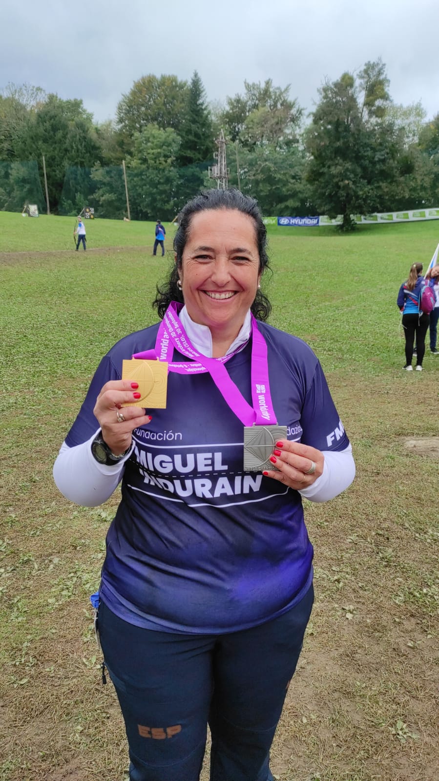 Oro y plata para Encarna Garrido en el Campeonato del Mundo 3D