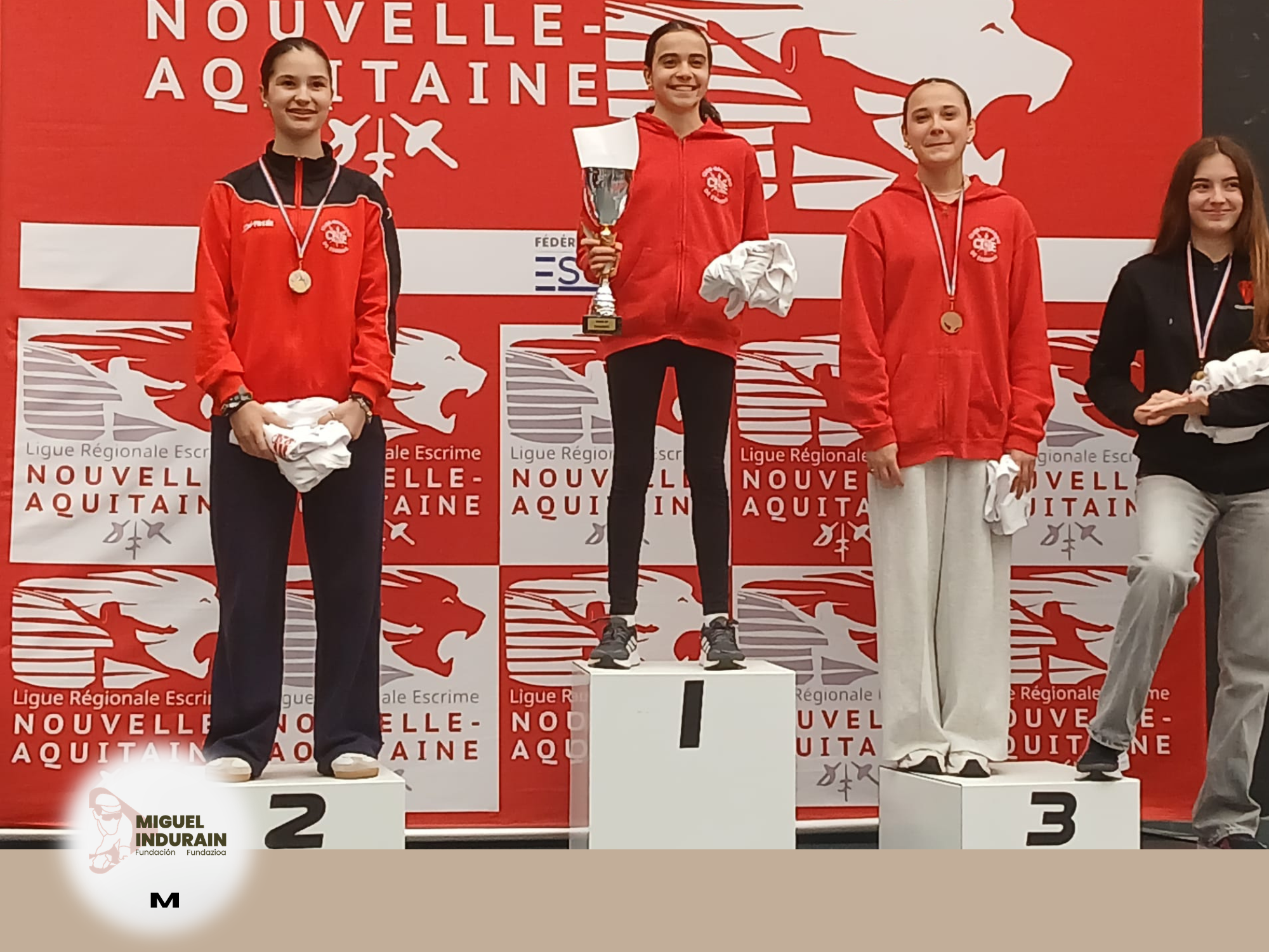 Mart&iacute;n De la Iglesia y Luc&iacute;a Ochoa, campeones del torneo de Biarritz en categor&iacute;a M15