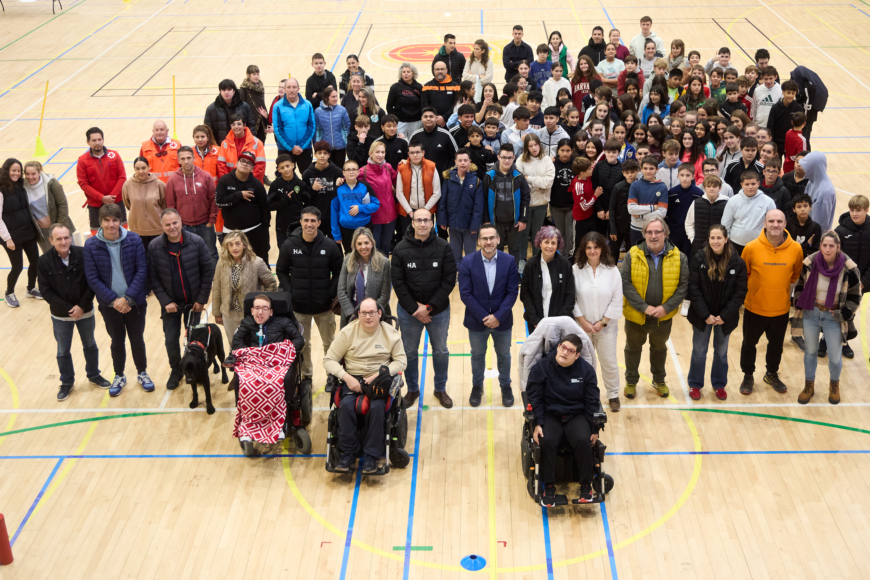 &ldquo;Juego inclusivo &ndash; Jolas inklusiboa&rdquo;. Estella-Lizarra celebra el deporte como herramienta de igualdad