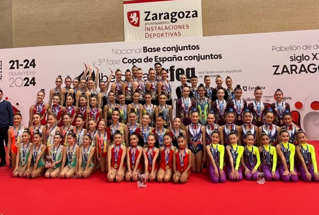 Lagunak se impone en la tercera fase de la Copa de Espa&ntilde;a de Gimnasia R&iacute;tmica 2024