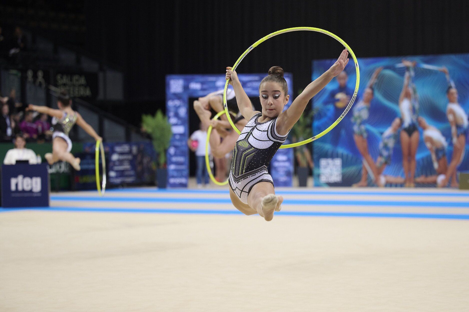 Gimnasia r&iacute;tmica: Oro para Lagunak y bronce para Alaia en categor&iacute;a s&eacute;nior