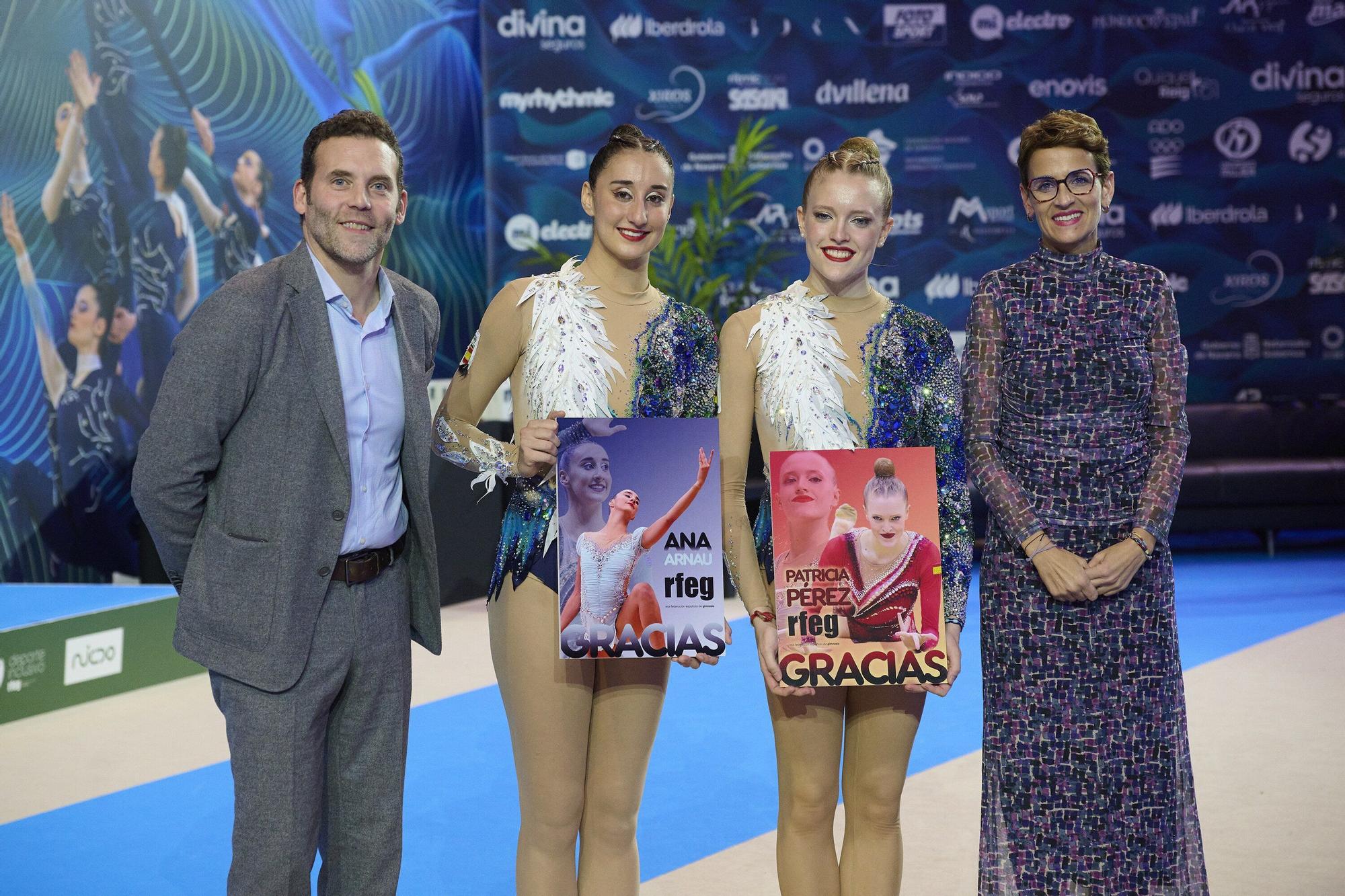 Gimnasia r&iacute;tmica: Oro para Lagunak y bronce para Alaia en categor&iacute;a s&eacute;nior