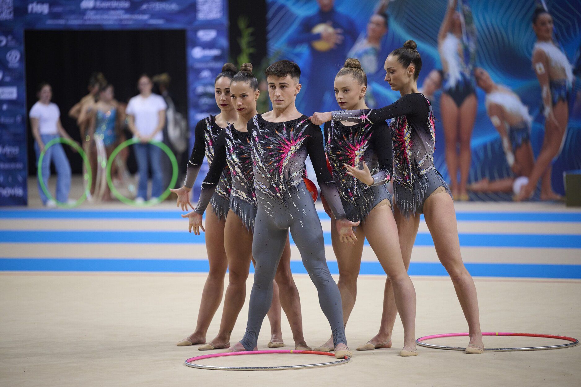 Gimnasia r&iacute;tmica: Oro para Lagunak y bronce para Alaia en categor&iacute;a s&eacute;nior