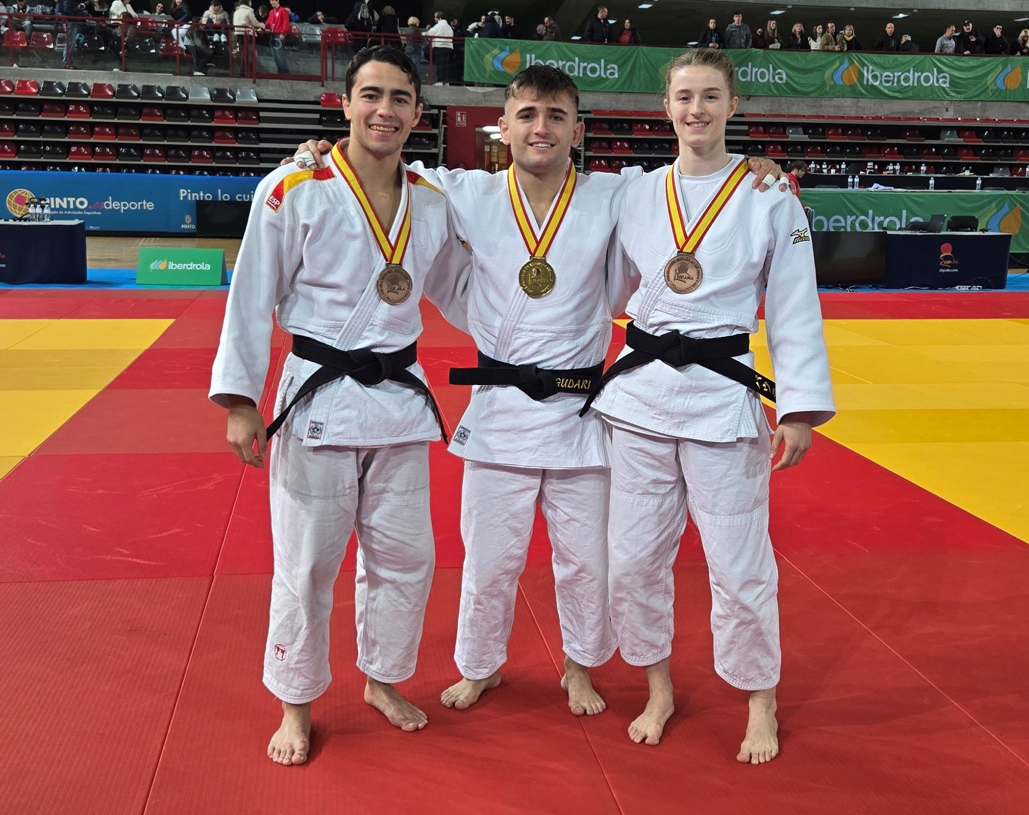 Navarra brilla con tres medallas en el Campeonato de Espa&ntilde;a de judo Absoluto 2025