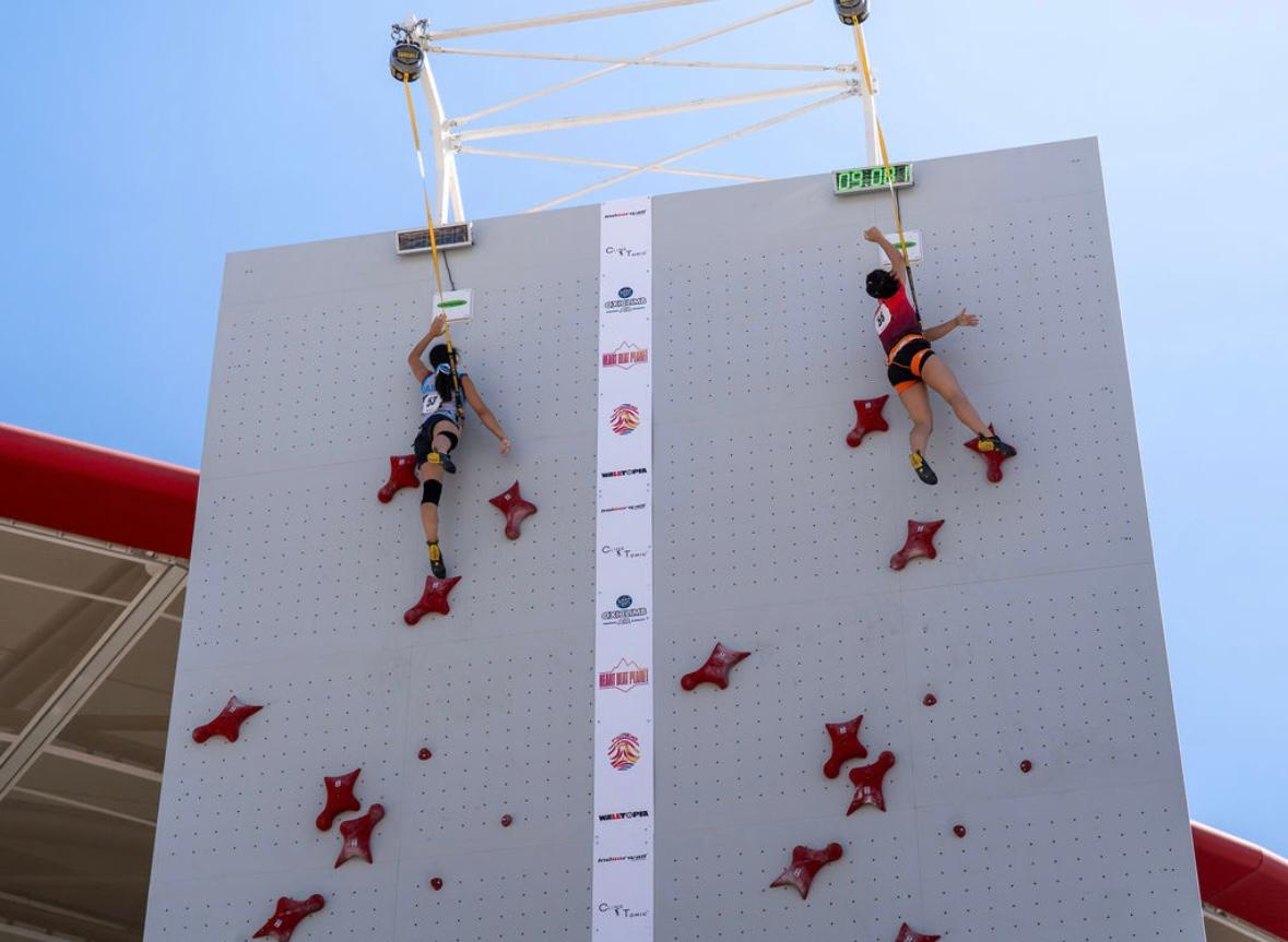 Haizea Pinto, plata en el Campeonato de Espa&ntilde;a de Escalada de Velocidad