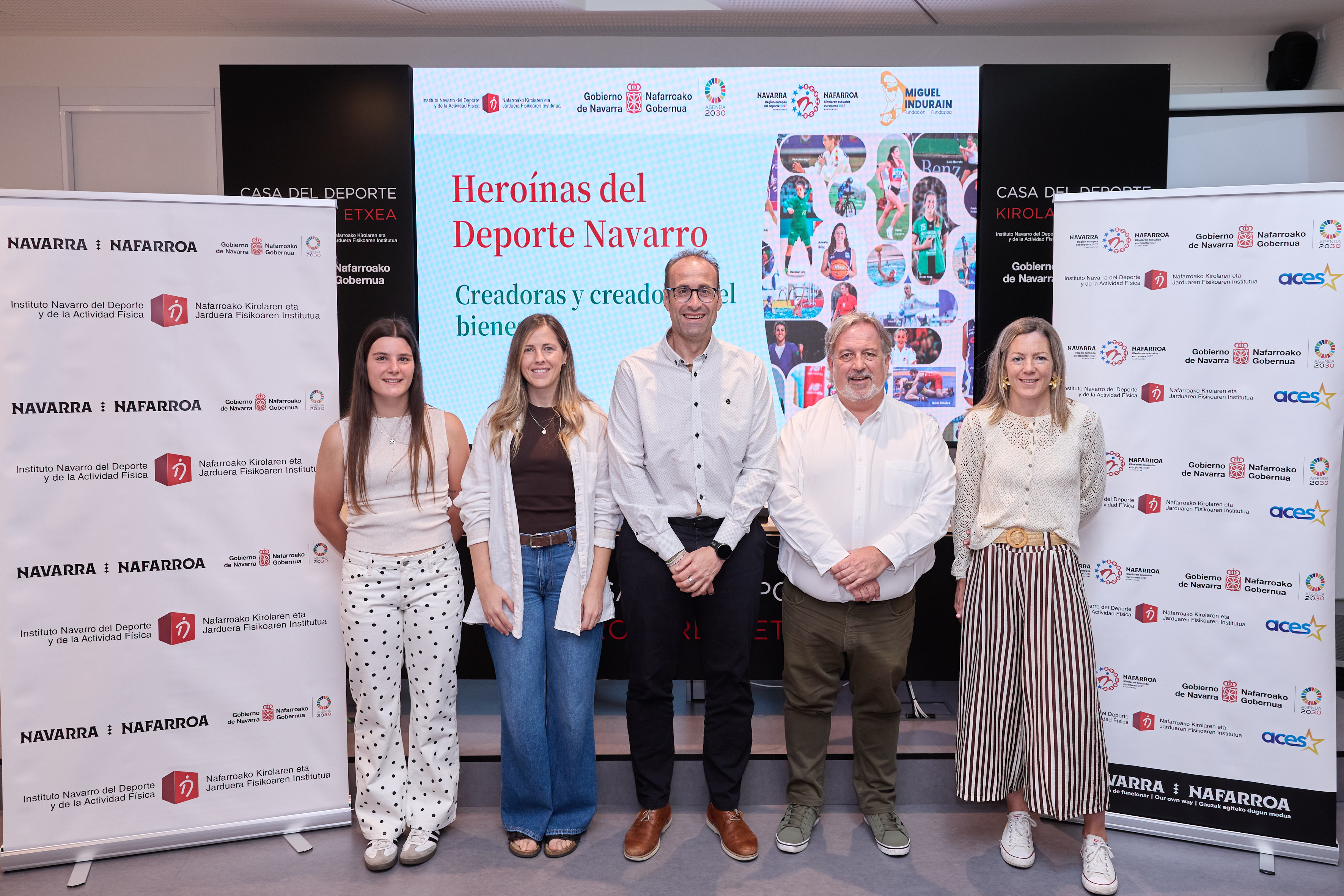 El INDAF lanza el nuevo programa escolar &ldquo;Hero&iacute;nas del deporte navarro&rdquo;