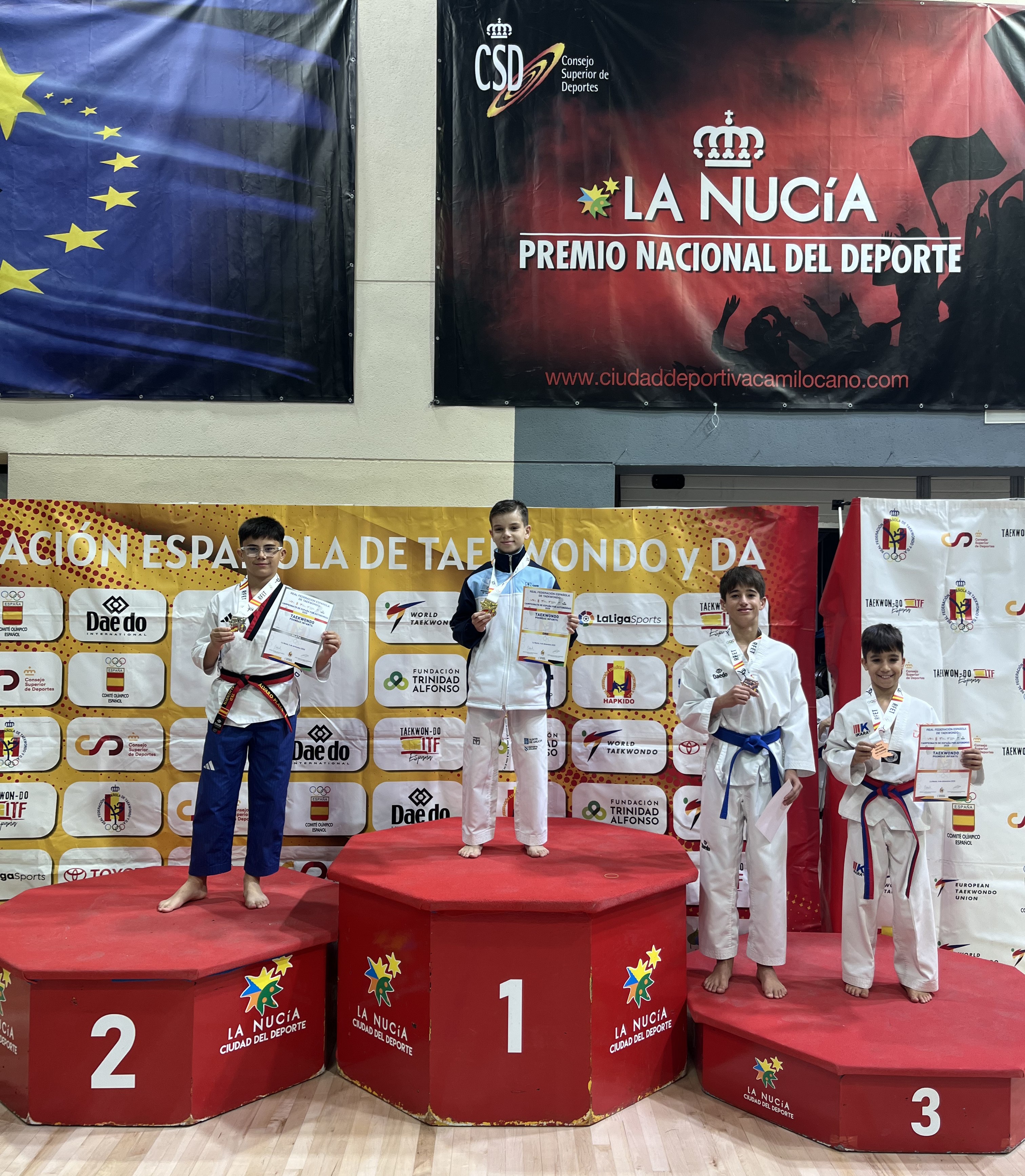 Mart&iacute;n Astiz logra el bronce en el Campeonato de Espa&ntilde;a Poomsae de taekwondo
