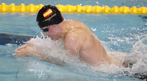 IV&Aacute;N SALGUERO SE DESPIDE DE LAS PARALIMPIADAS EN LA PRUEBA DE 100 METROS BRAZA