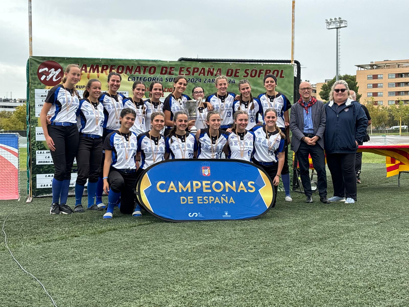 Izaga se proclama campeona de Espa&ntilde;a de categor&iacute;a Sub 18 de s&oacute;fbol femenino