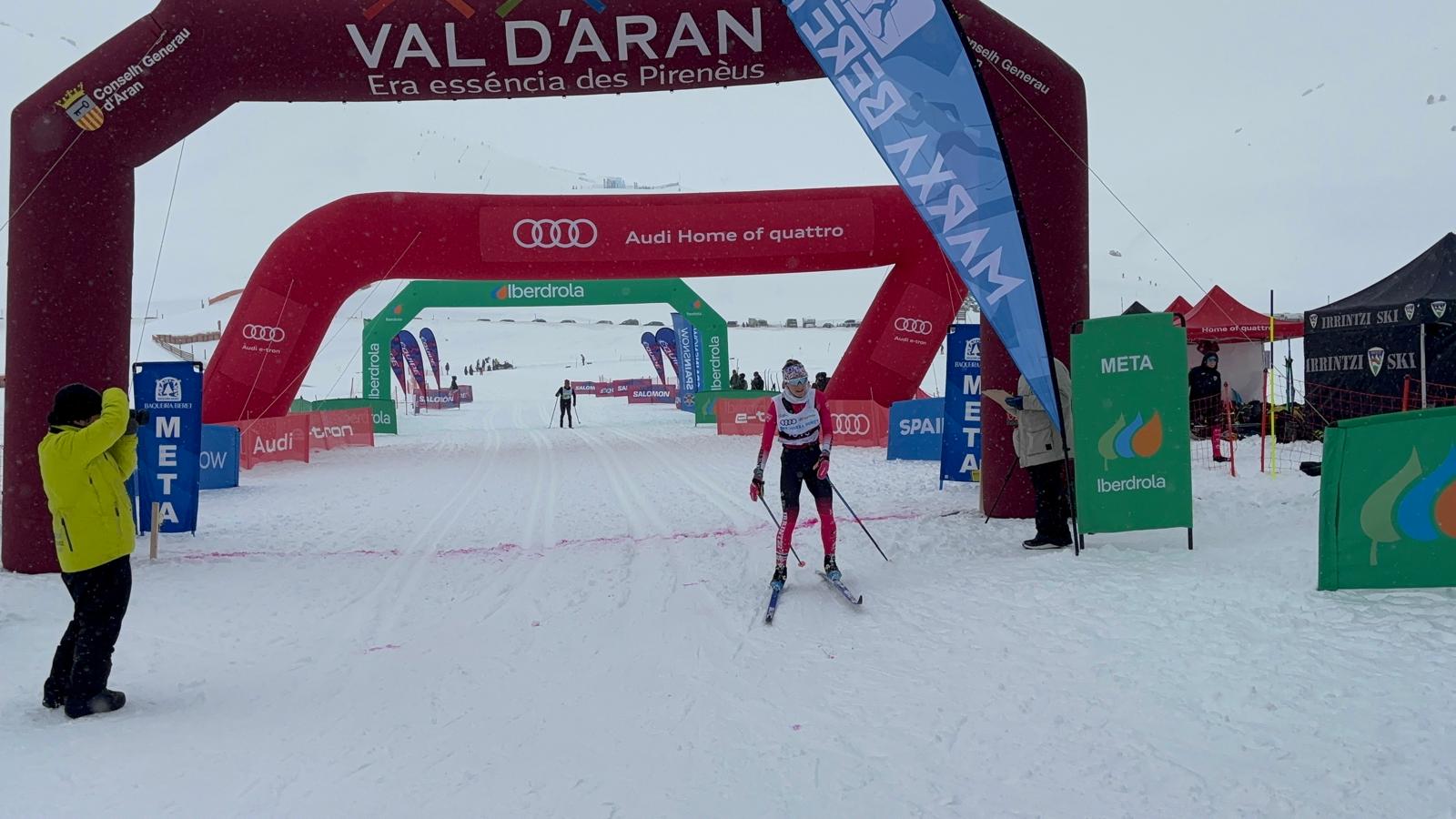 Irati Cuadrado reina en la Marxa Beret y se proclama campeona de Espa&ntilde;a de fondo
