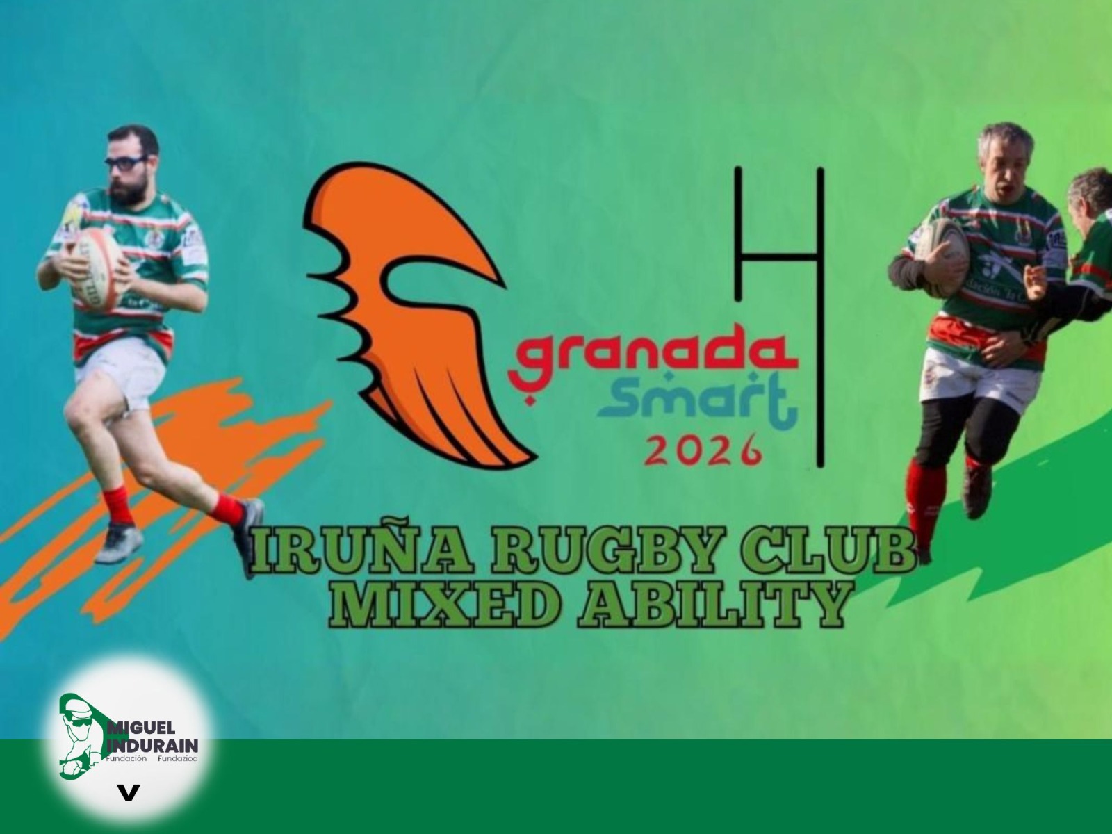 El Iru&ntilde;a Rugby Club participar&aacute; en el I Torneo Nacional de Rugby Mixed Ability &ldquo;SMART Granada 2026&rdquo;