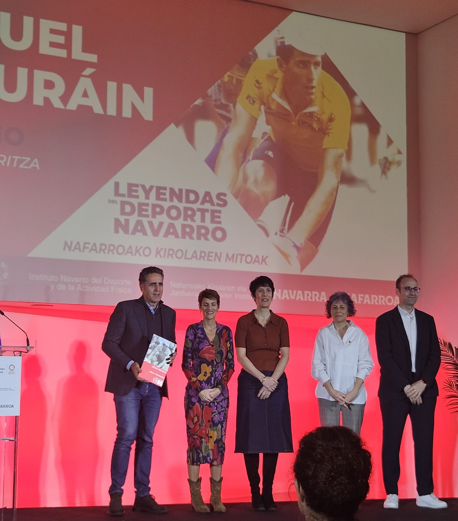 La Presidenta Chivite elogia ante la &eacute;lite de los deportistas navarros la labor de &ldquo;construcci&oacute;n social&rdquo; que supone su ejemplo para la ciudadan&iacute;a