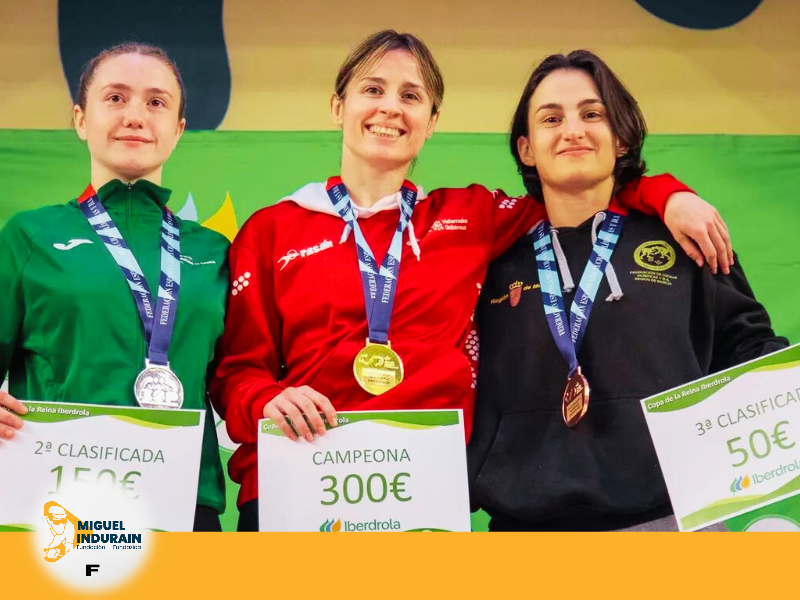 Aintzane Gorria y Aimar Alzon, campeones en la Copa del Rey y la Copa de la Reina Iberdrola