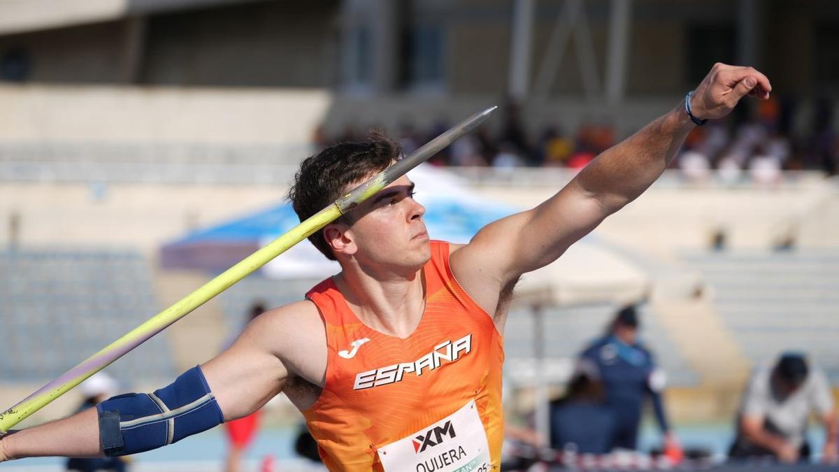 Manu Quijera, sexto en jabalina en el Europeo por equipos de Madrid
