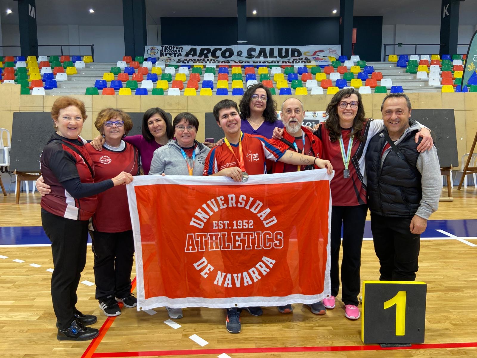 Tres medallas de plata para Navarra en el Nacional de tiro con arco