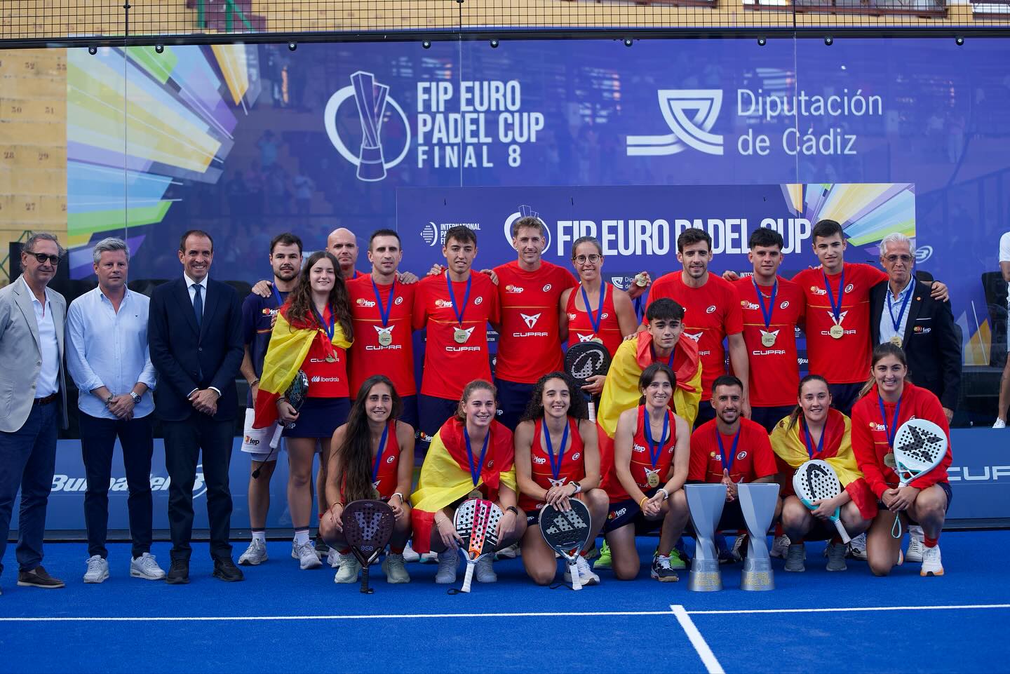 La navarra Martina Calvo se proclama campeona de Europa con la selecci&oacute;n espa&ntilde;ola de p&aacute;del
