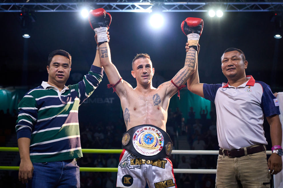 &iexcl;Mikel Fern&aacute;ndez, Campe&oacute;n del Mundo de Muay Thai!