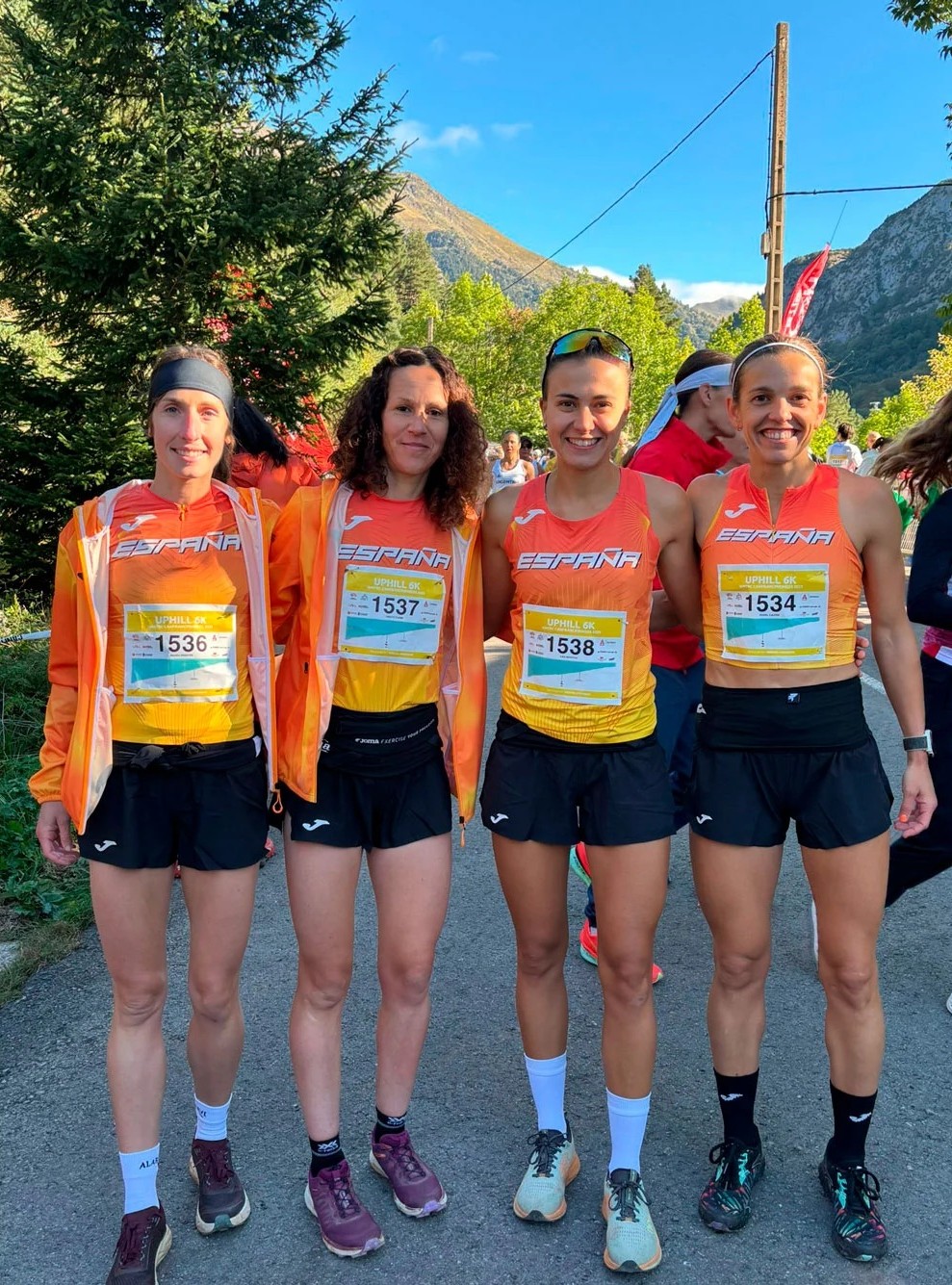 Naiara Irigoyen lidera al equipo espa&ntilde;ol en el Uphill del Mundial de Canfranc