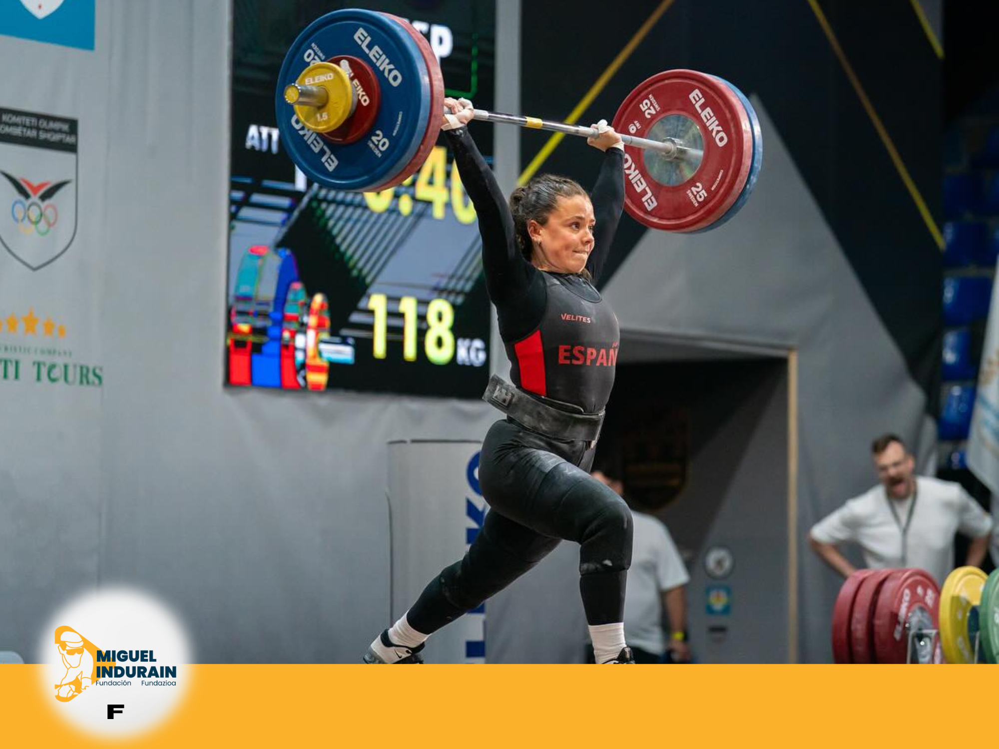 Naroa Arrasate afronta el Europeo de Batumi como una de las grandes promesas de la halterofilia espa&ntilde;ola