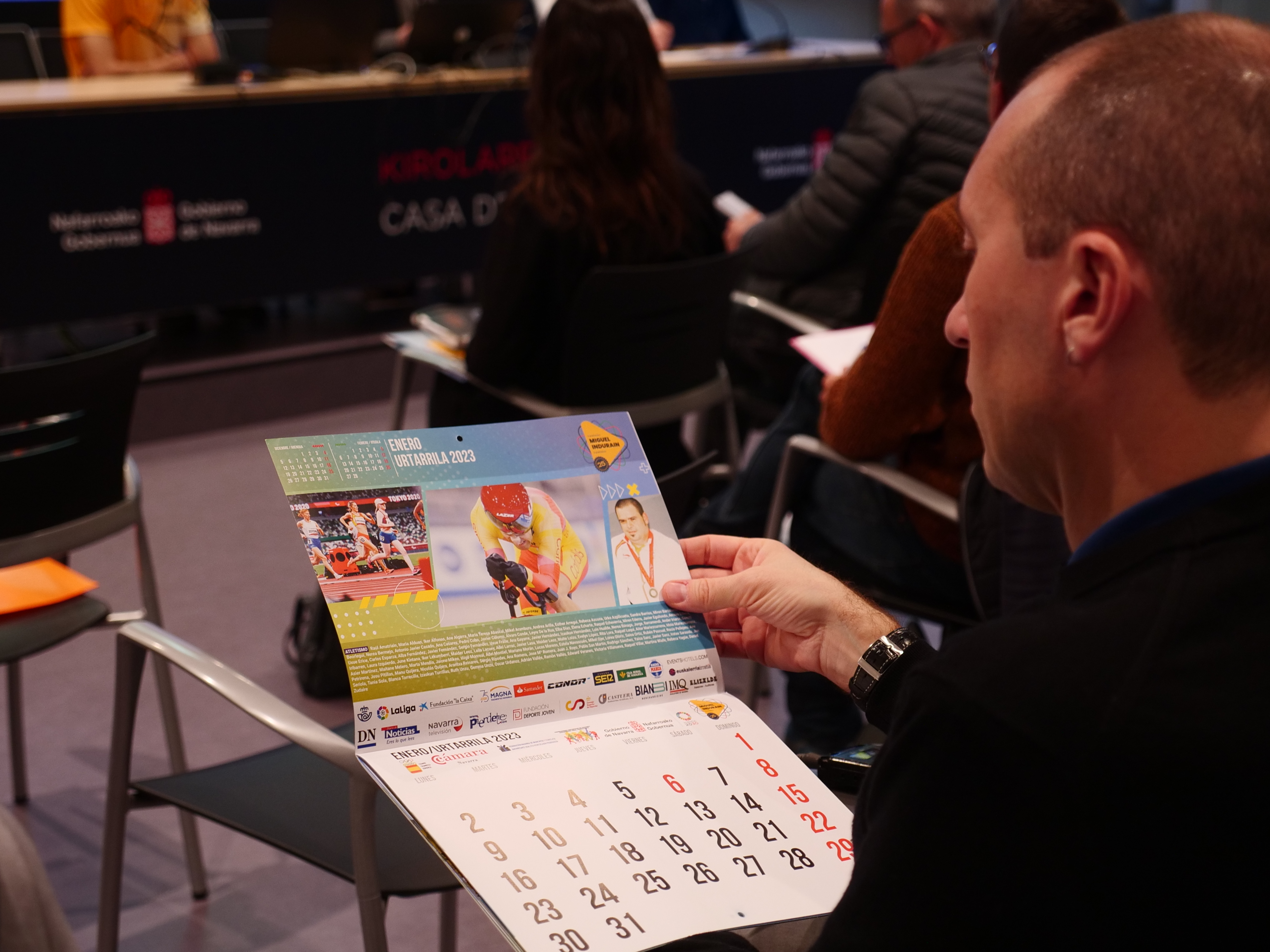 Presentaci&oacute;n del calendario 2023ko egutegiaren aurkezpena