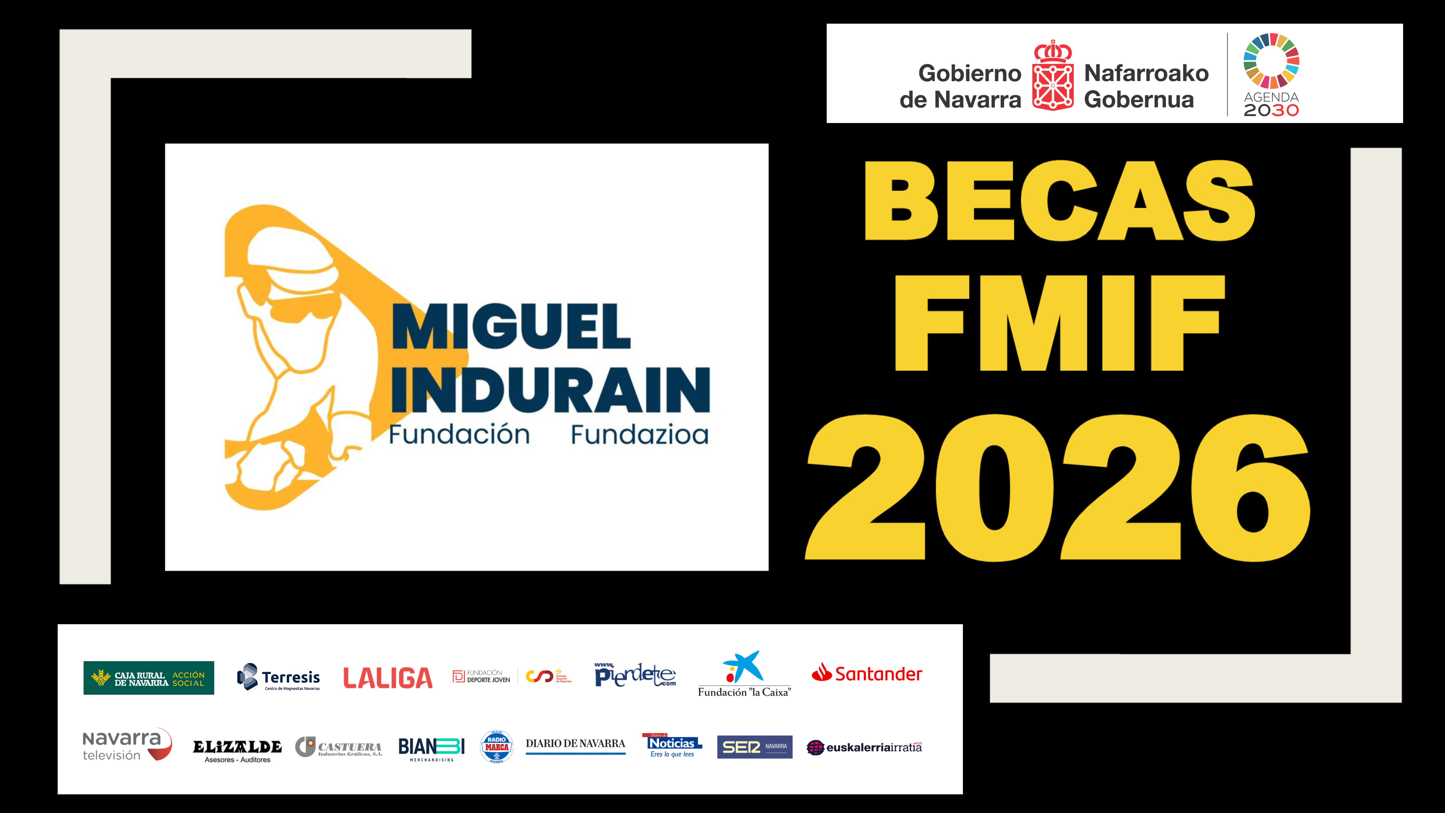 La Fundaci&oacute;n Miguel Indur&aacute;in Fundazioa presenta la convocatoria de becas 2026