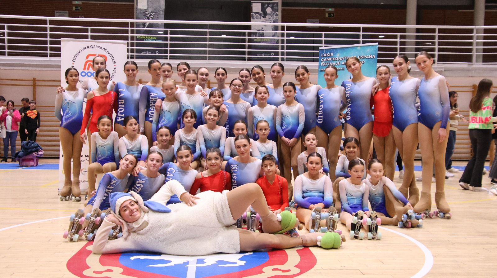 Pamplona acogi&oacute; con &eacute;xito el Campeonato de Espa&ntilde;a de patinaje art&iacute;stico alev&iacute;n e infantil