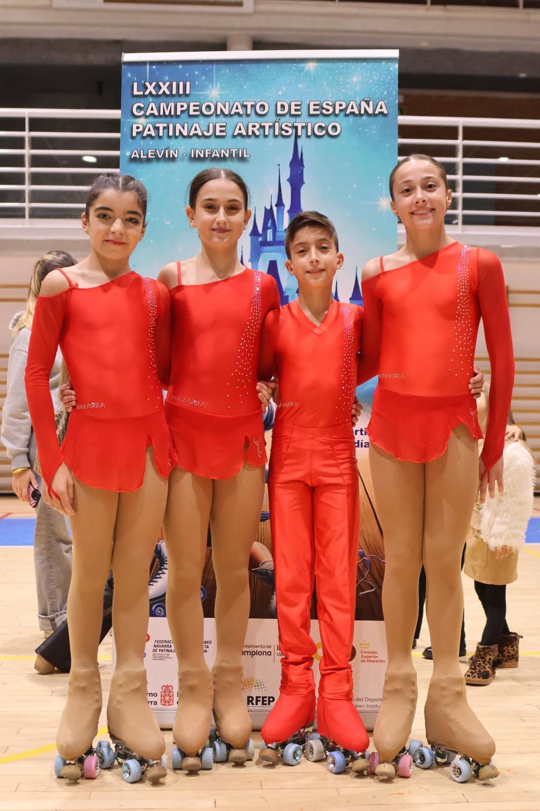 Pamplona acogi&oacute; con &eacute;xito el Campeonato de Espa&ntilde;a de patinaje art&iacute;stico alev&iacute;n e infantil