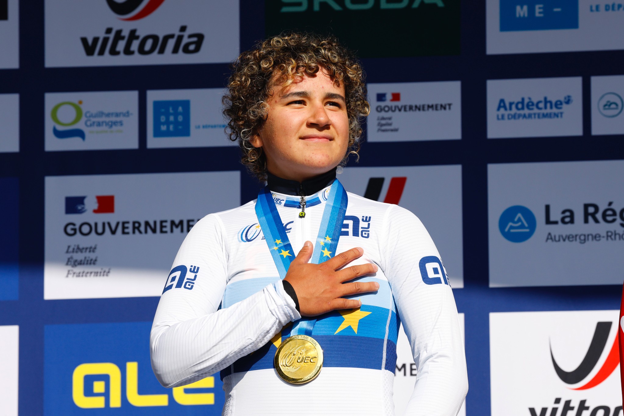 Paula Ostiz, campeona de Europa j&uacute;nior de crono individual