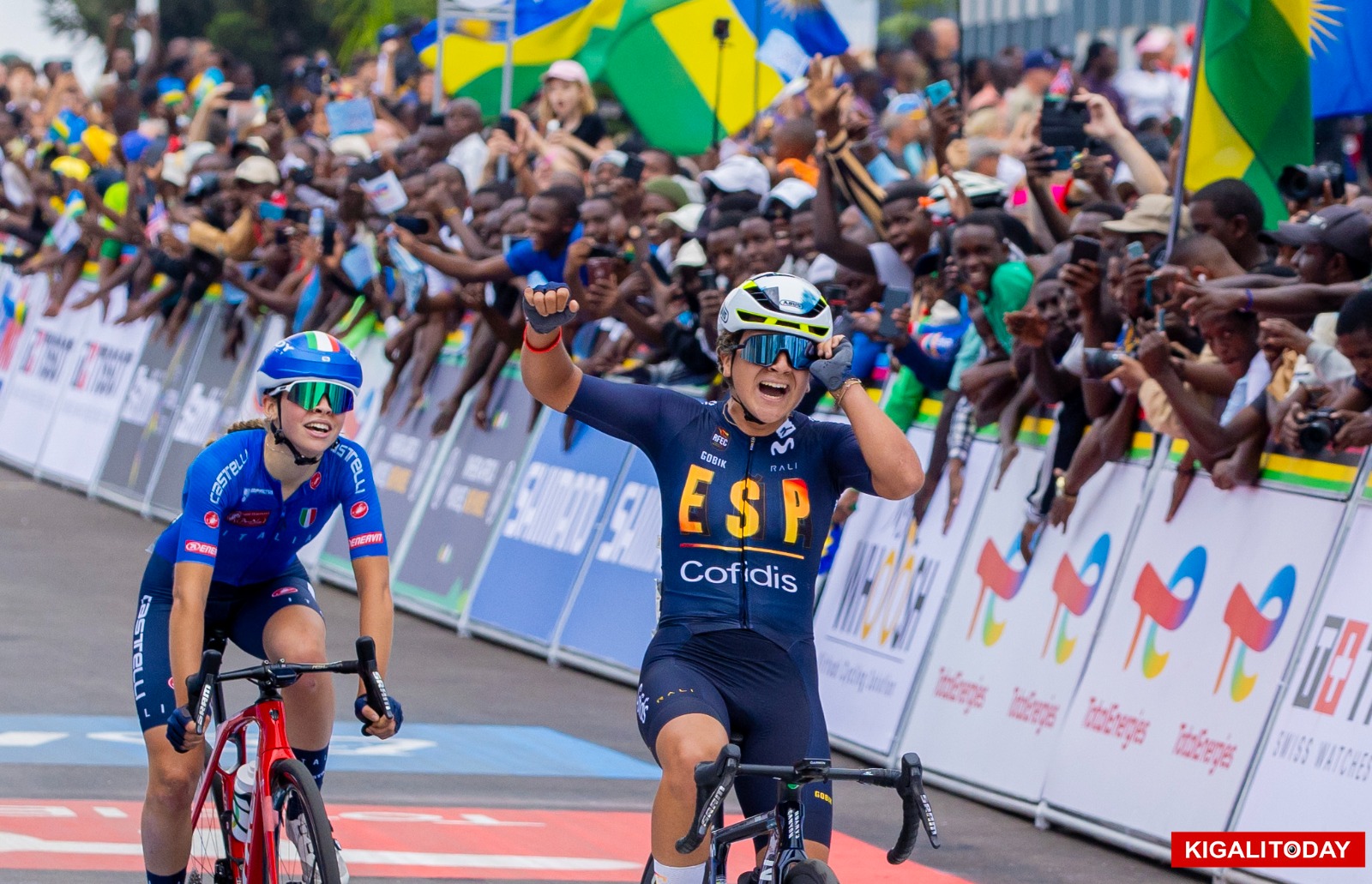 Paula Ostiz hace historia: medalla de oro en el Campeonato de Mundo j&uacute;nior de ciclismo en Ruanda