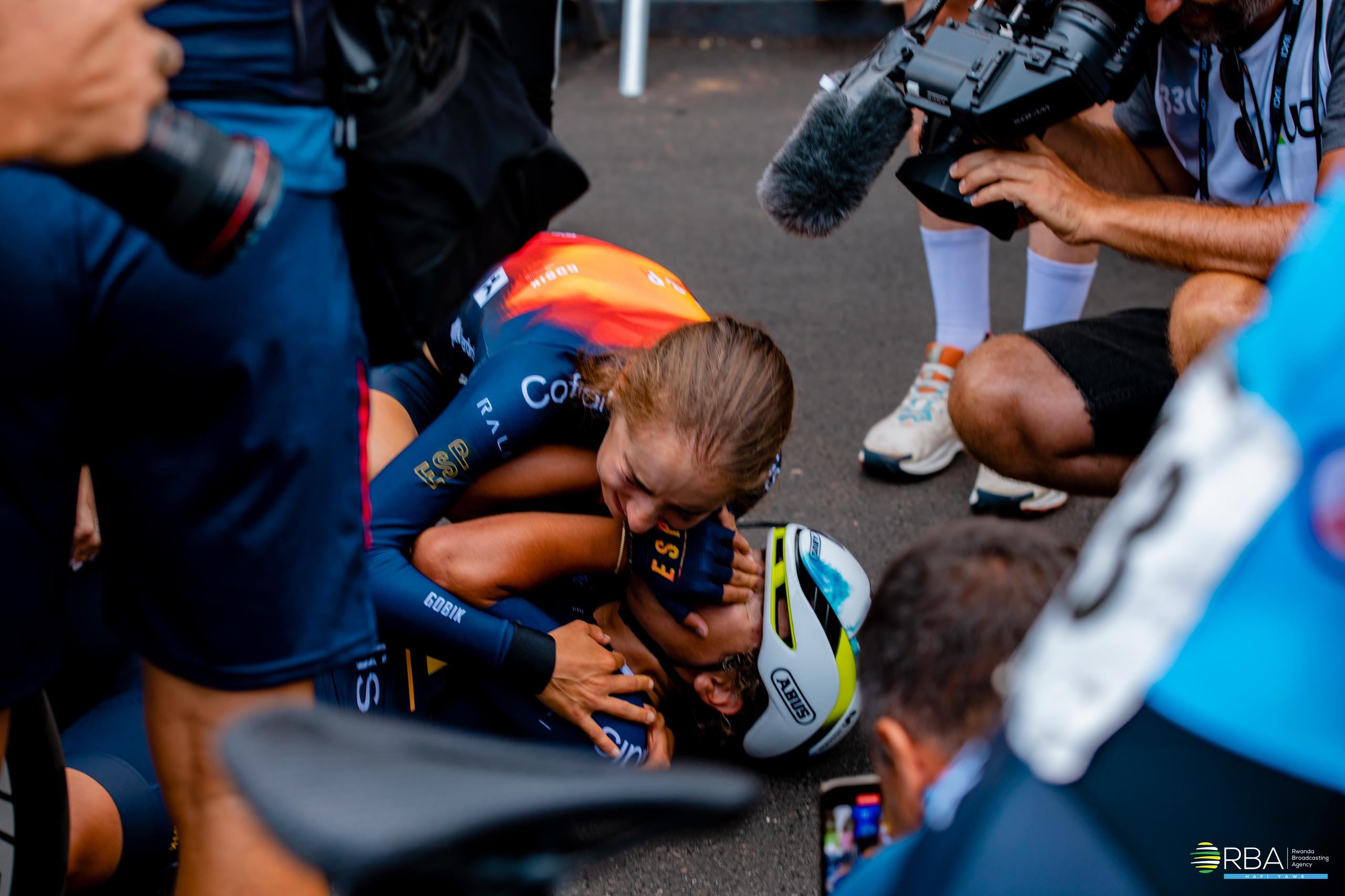 Paula Ostiz hace historia: medalla de oro en el Campeonato de Mundo j&uacute;nior de ciclismo en Ruanda
