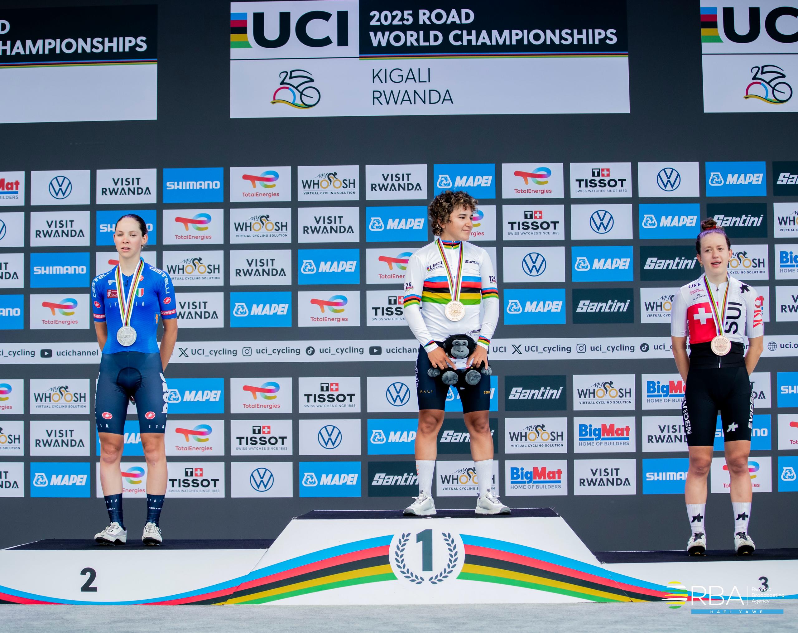 Paula Ostiz hace historia: medalla de oro en el Campeonato de Mundo j&uacute;nior de ciclismo en Ruanda