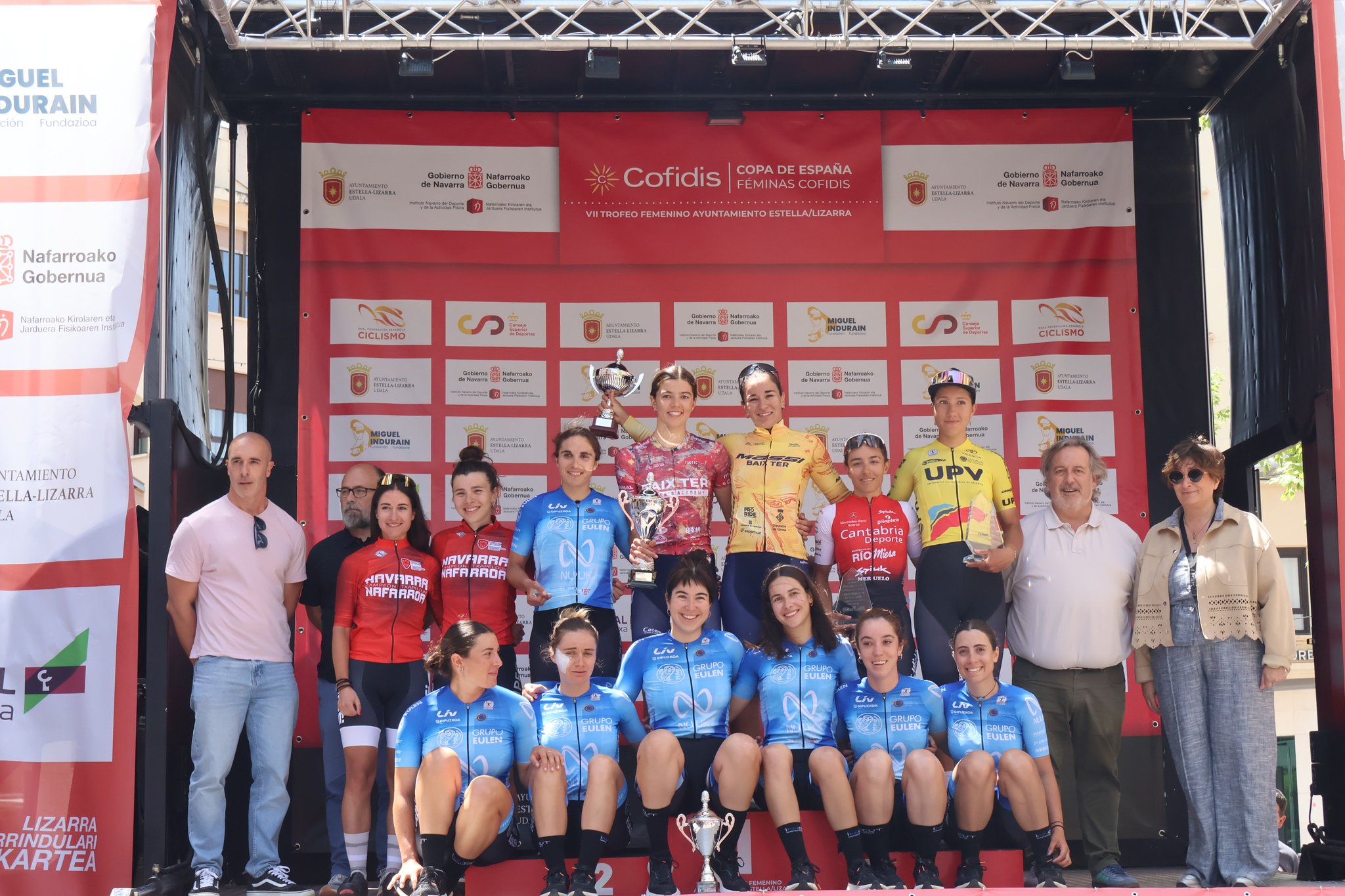 Sophie Sammons se impone en la carrera &eacute;lite sub23 del VII Trofeo Femenino Ayuntamiento de Estella