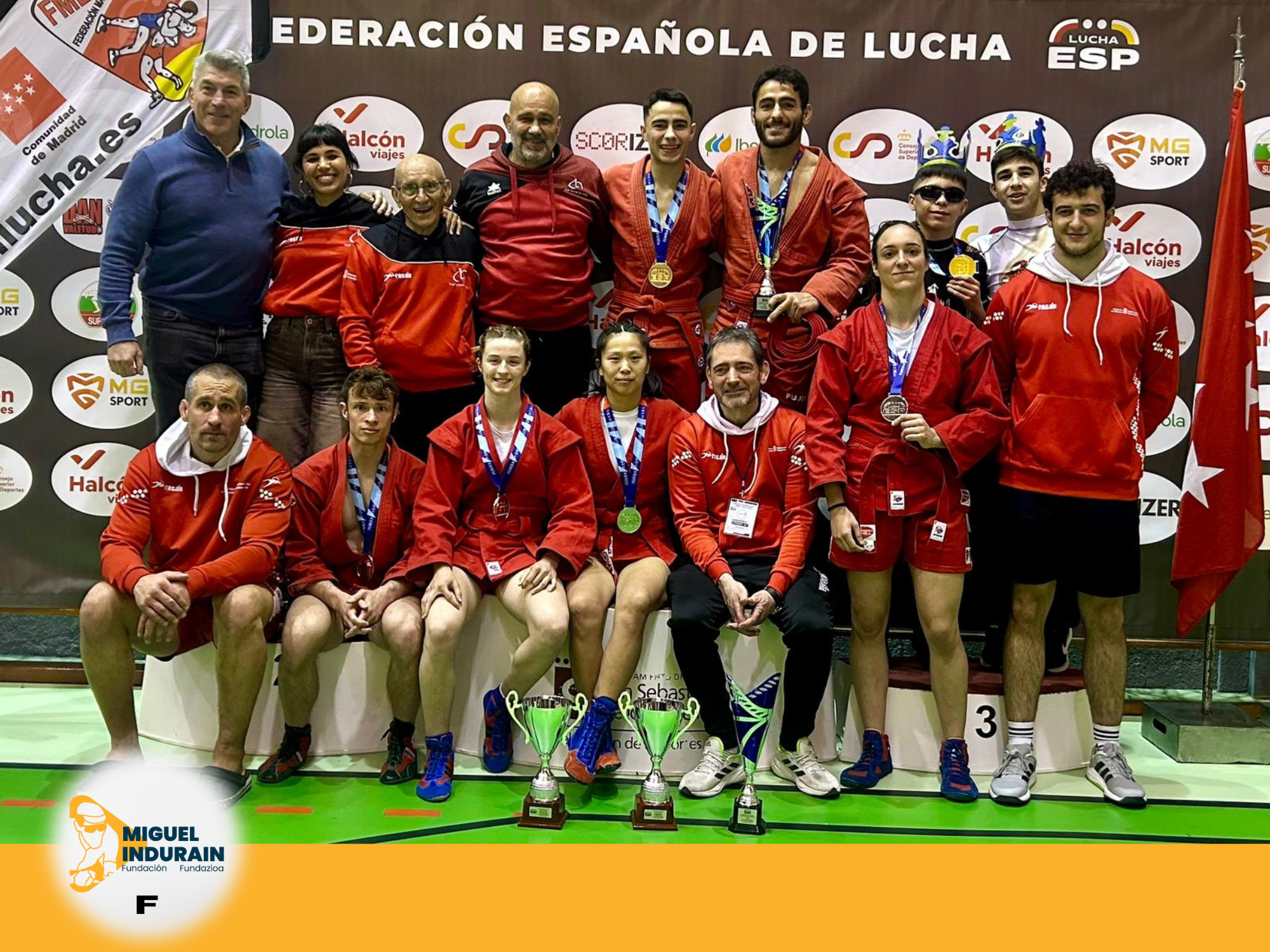 Navarra brilla en los Campeonatos de Espa&ntilde;a de Sambo y Lucha Ol&iacute;mpica U20