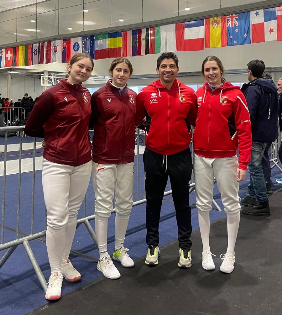 Presencia navarra en el Circuito Europeo Cadete de esgrima en Samor&iacute;n