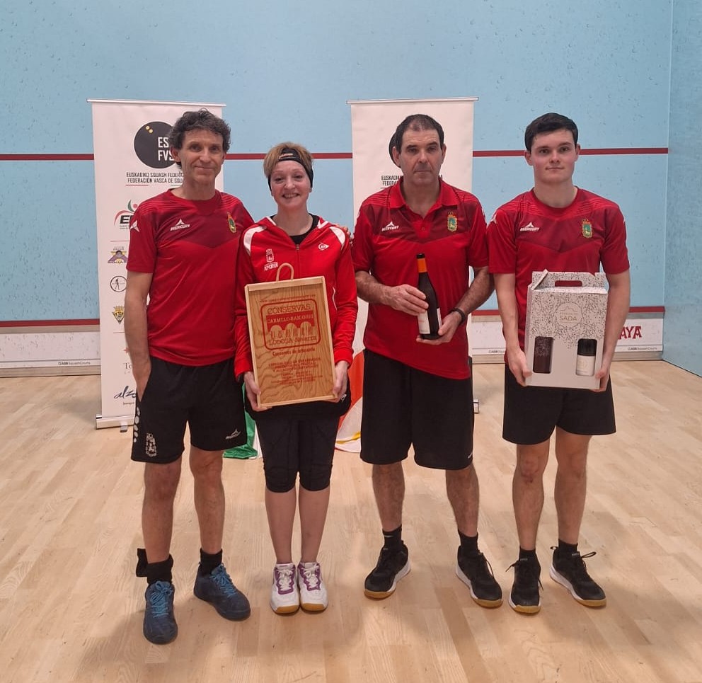 Xabi Azaldegui y Rosa Andr&eacute;s Triunfan en el XXII Campeonato Vasco Navarro de Squash