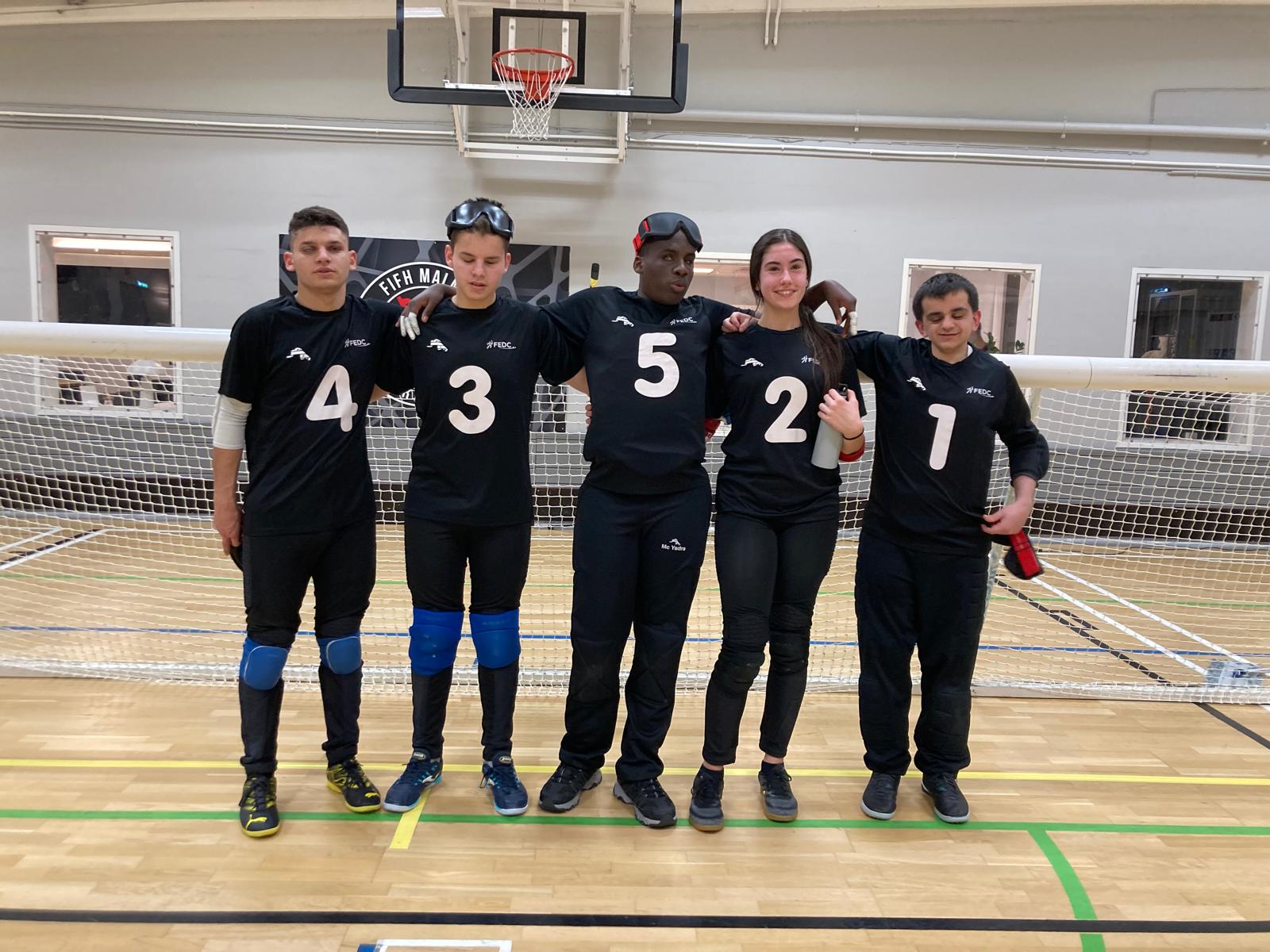 &Eacute;xito y aprendizaje para el Goalball navarro en el Malm&ouml; Open Sub-18