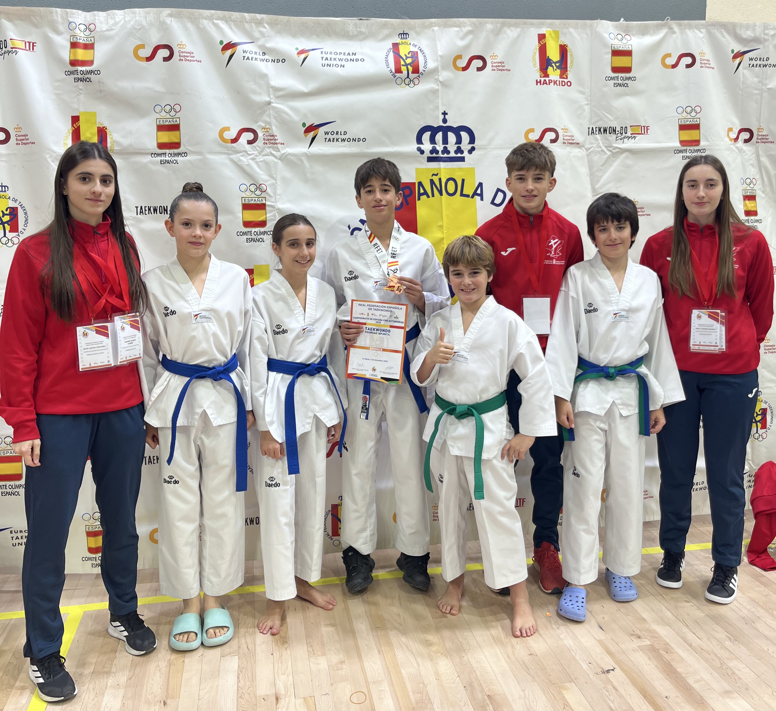 Mart&iacute;n Astiz logra el bronce en el Campeonato de Espa&ntilde;a Poomsae de taekwondo