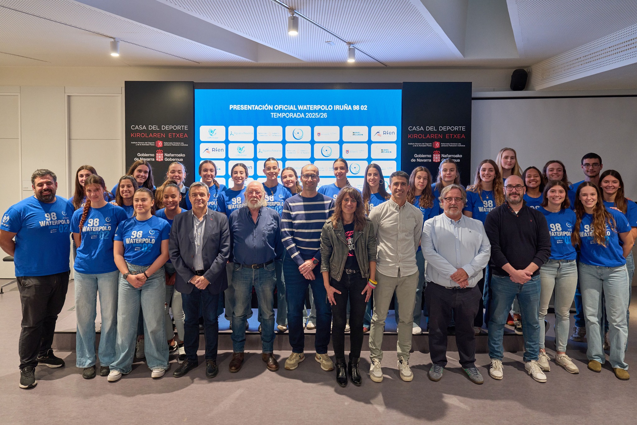 El Waterpolo Iru&ntilde;a 9802 presenta su ambicioso proyecto para consolidarse en Divisi&oacute;n de Honor