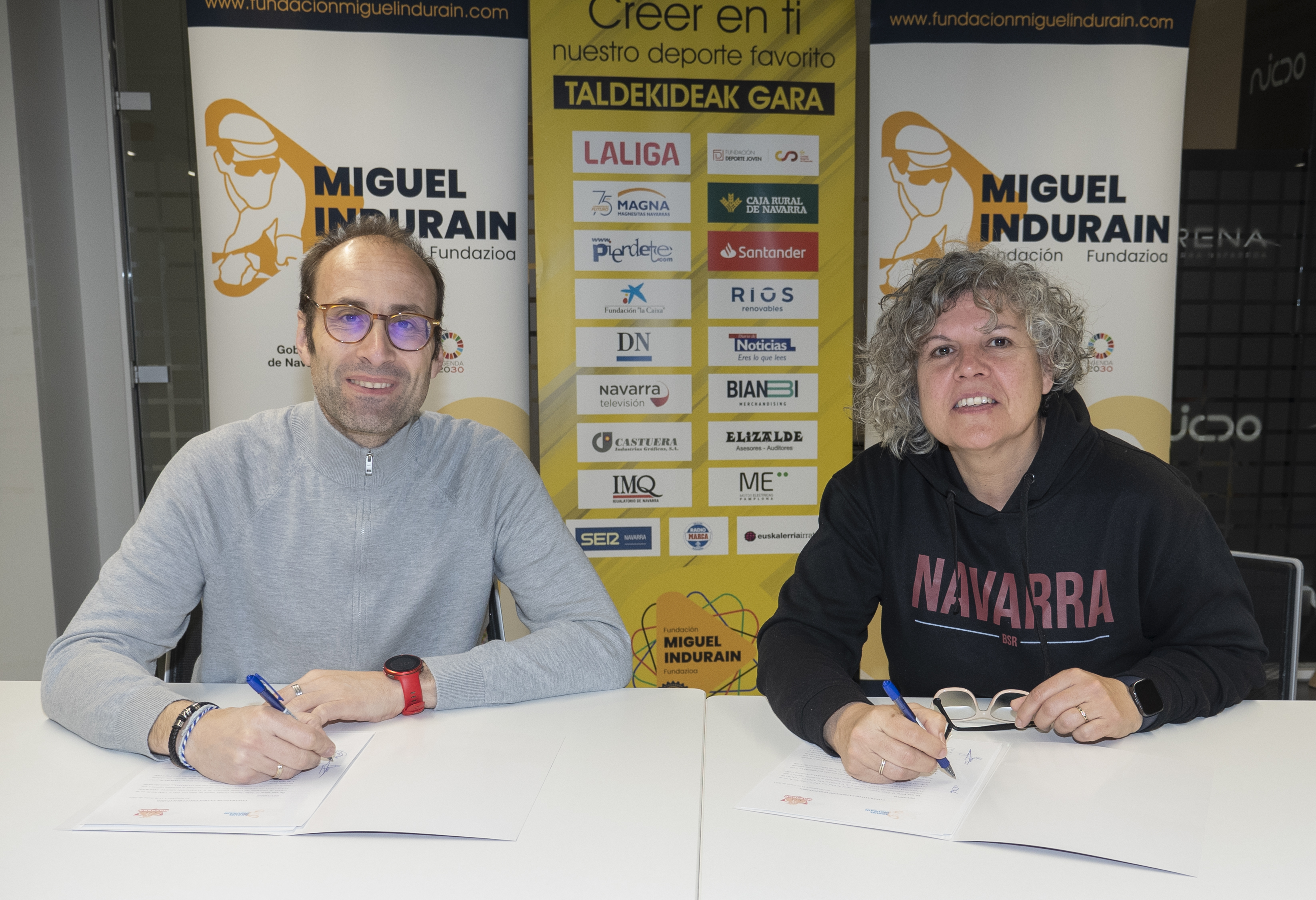 La FMIF renueva su compromiso con el CD BSR Navarra